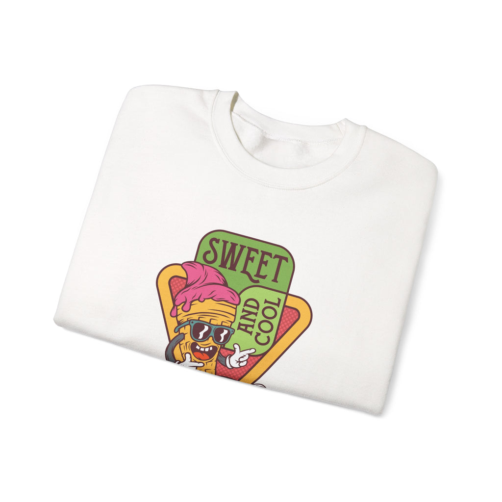 Sweet And Cool Ice Cream Unisex Heavy Blend Crewneck Sweatshirt