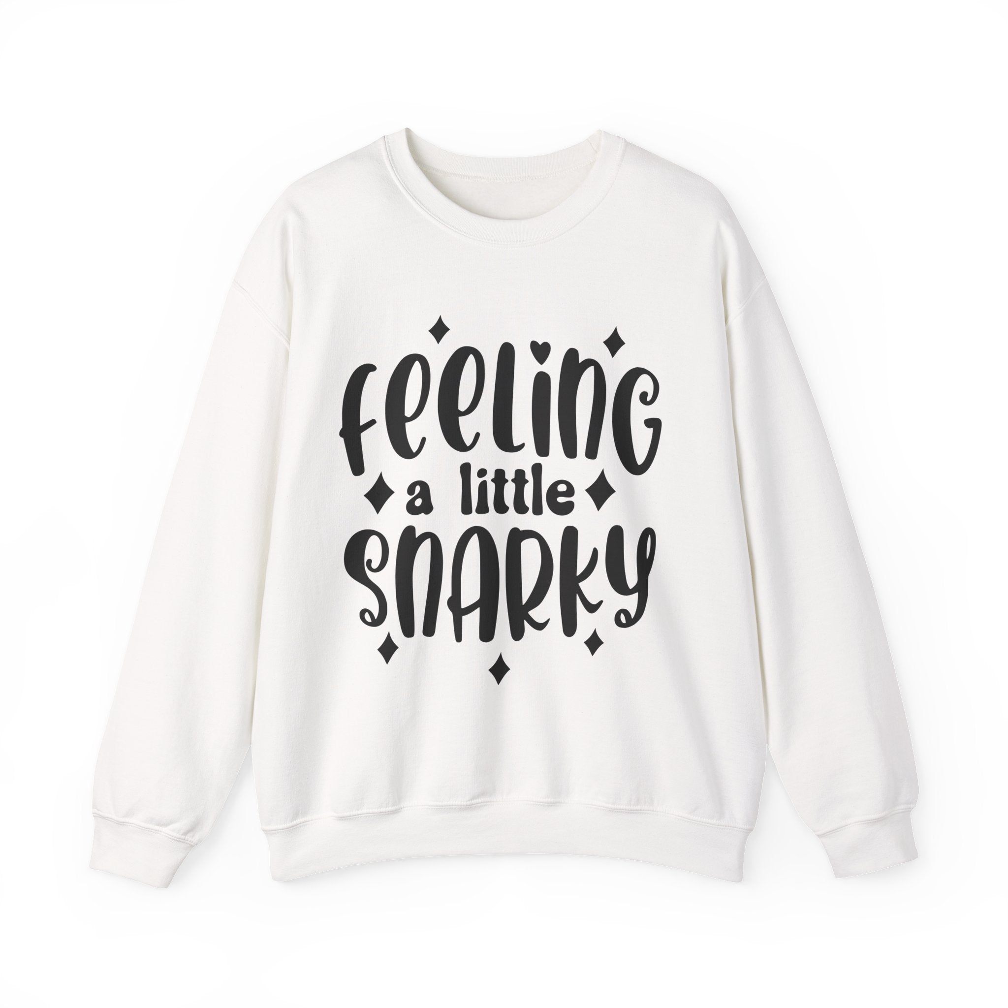 Feeling A Little Sharky Unisex Heavy Blend Crewneck Sweatshirt