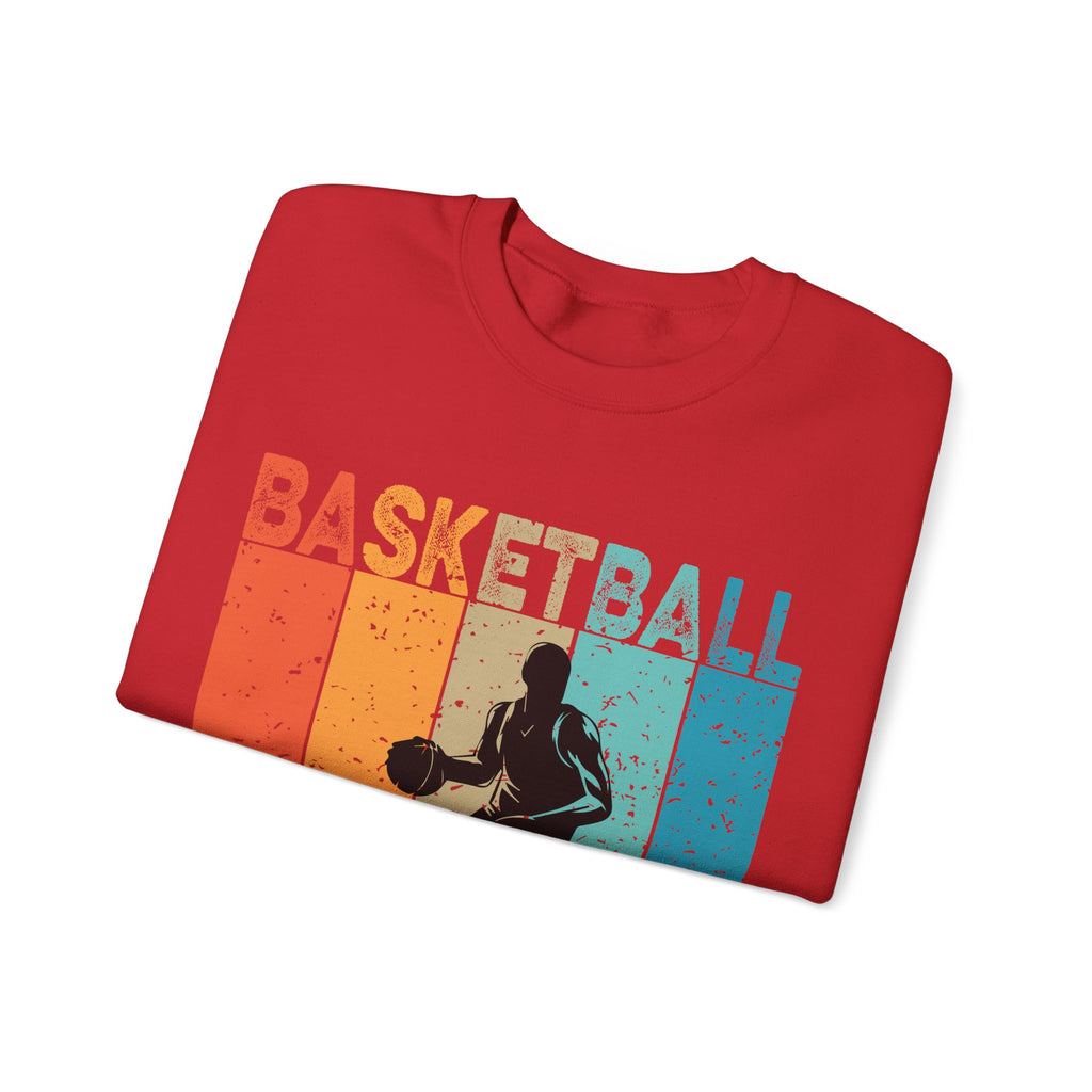 Basketball Man Unisex Heavy Blend Crewneck Sweatshirt for Ultimate Comfort