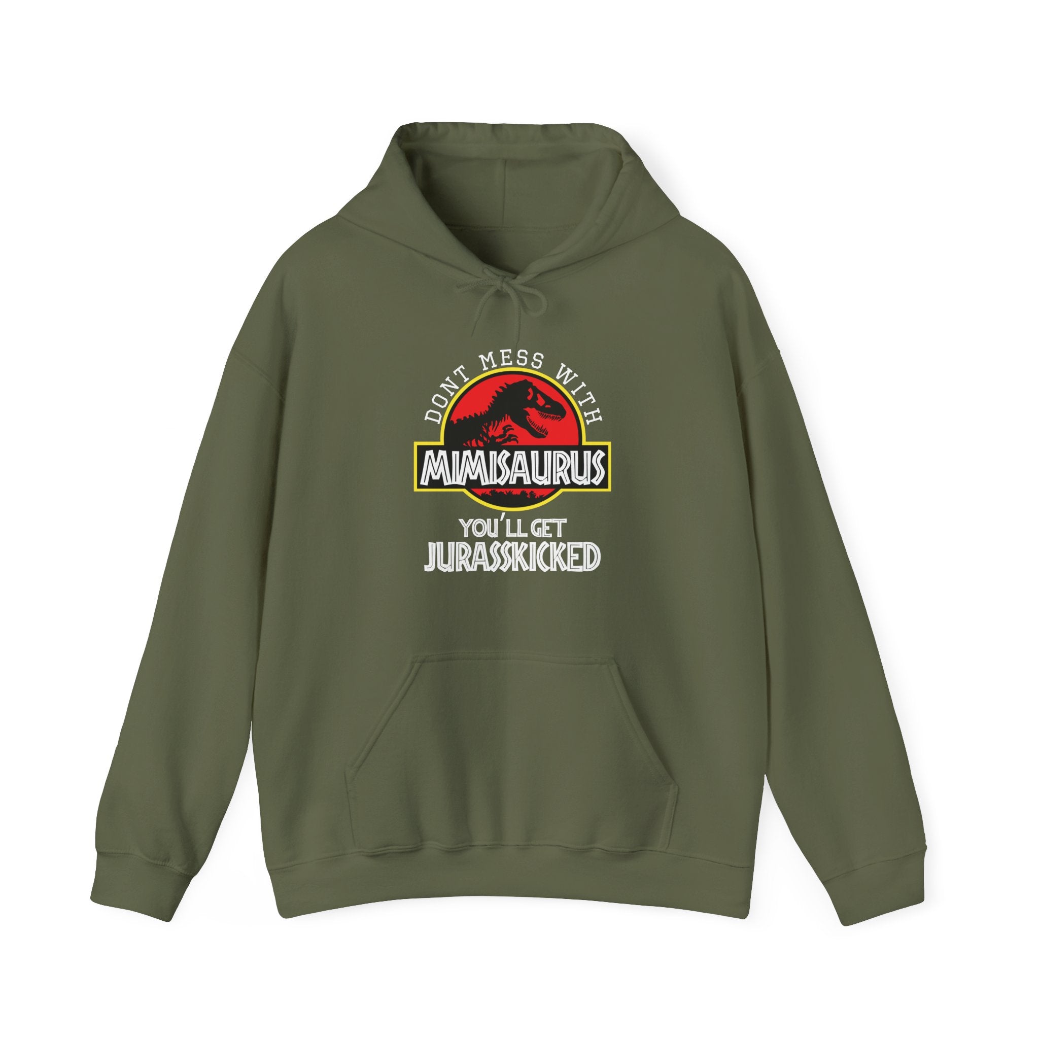 Dont Mess With Mimi Youll Get Jurasskicked Unisex Heavy Blend Hooded Sweatshirt