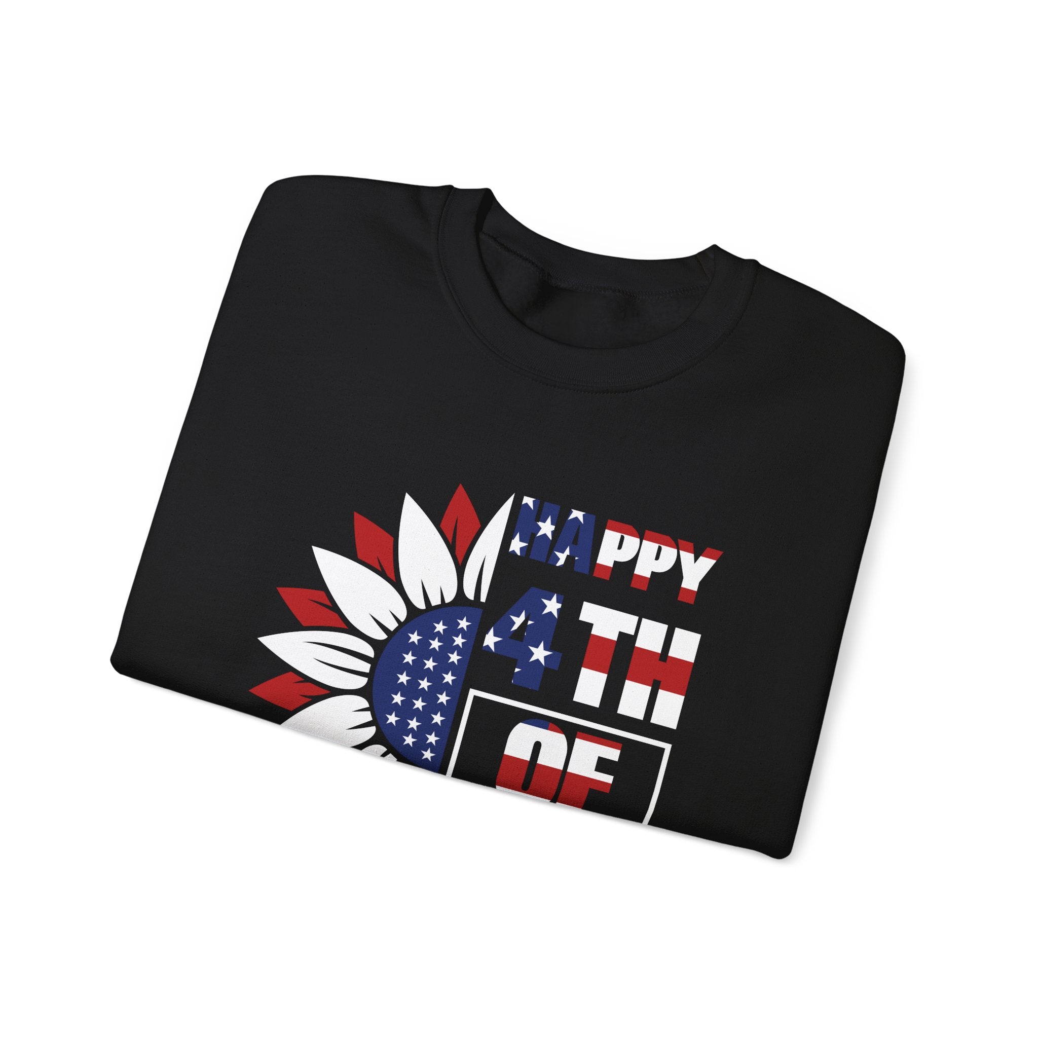 Happy 4th Of July Unisex Heavy Blend Crewneck Sweatshirt