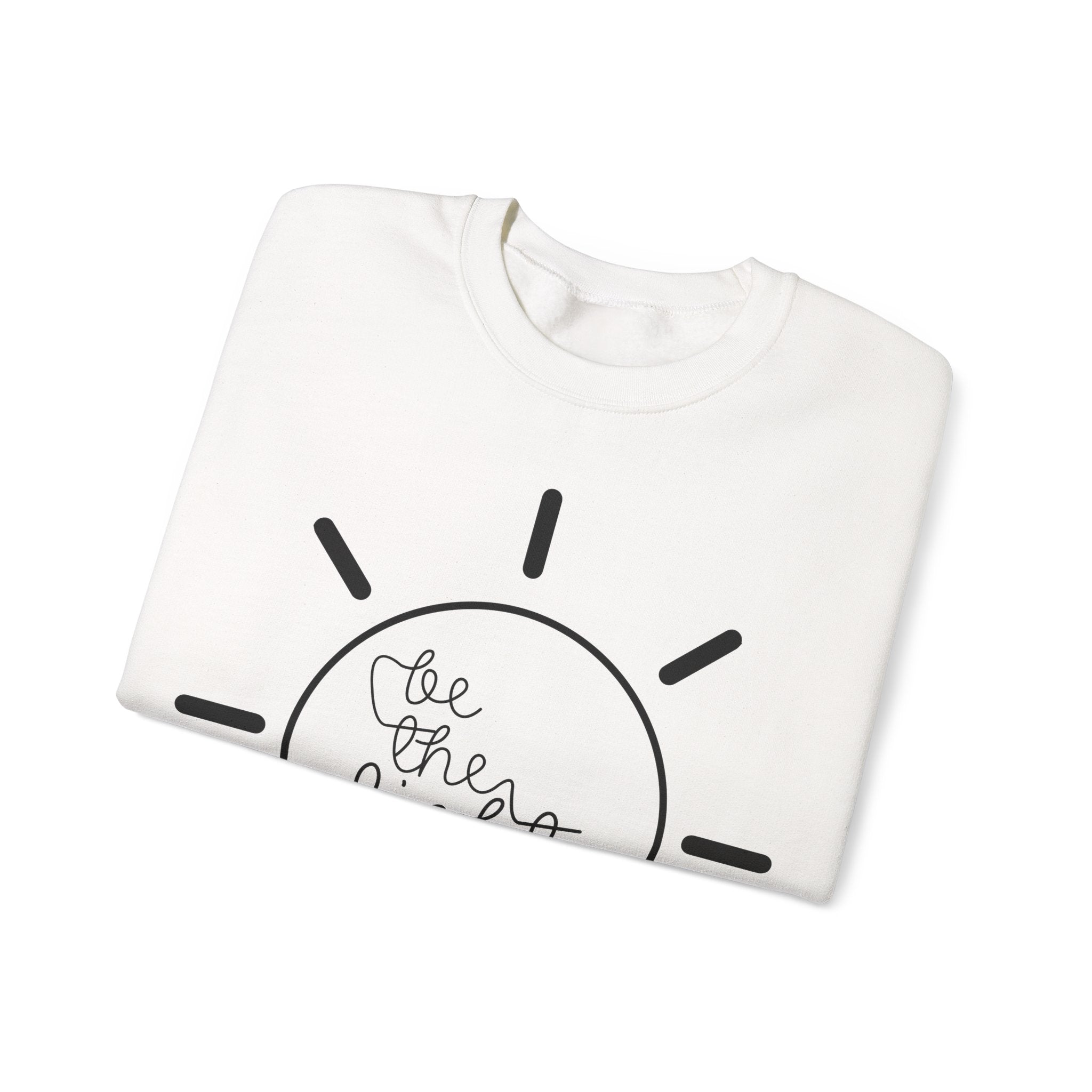 Be The Light Unisex Heavy Blend Crewneck Sweatshirt For Ultimate Comfort