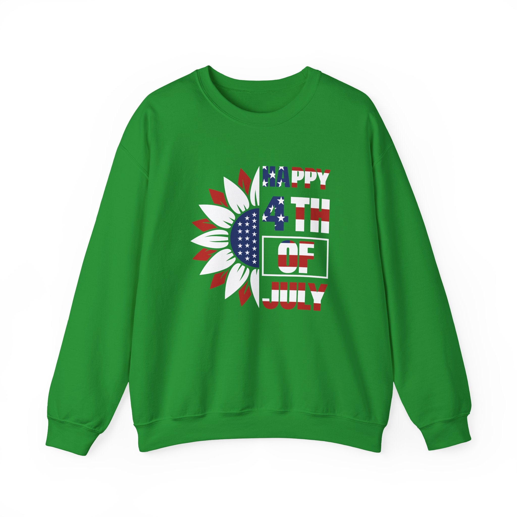 Happy 4th Of July Unisex Heavy Blend Crewneck Sweatshirt