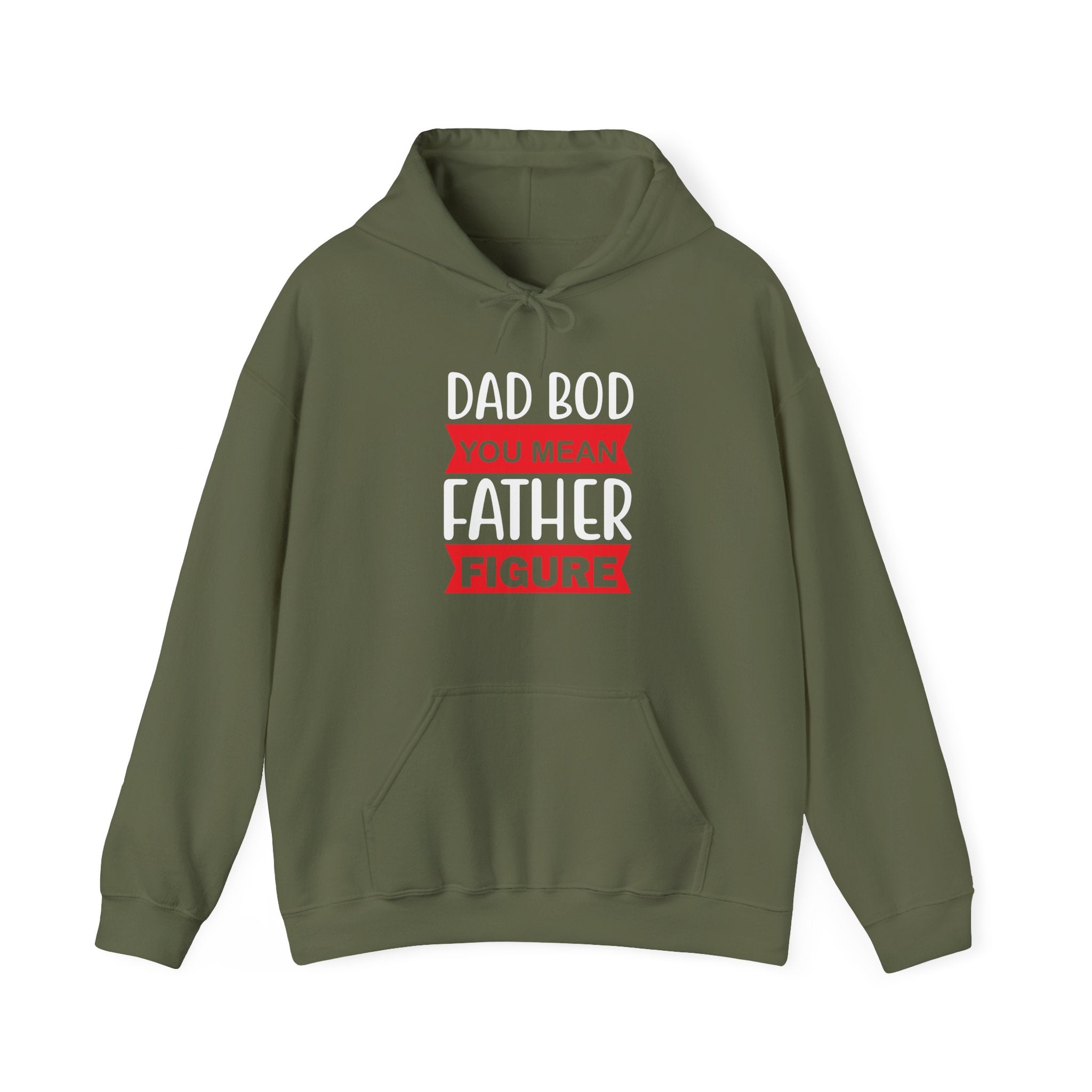 Dad Bod You Mean Father Figure Unisex Heavy Blend Hooded Sweatshirt