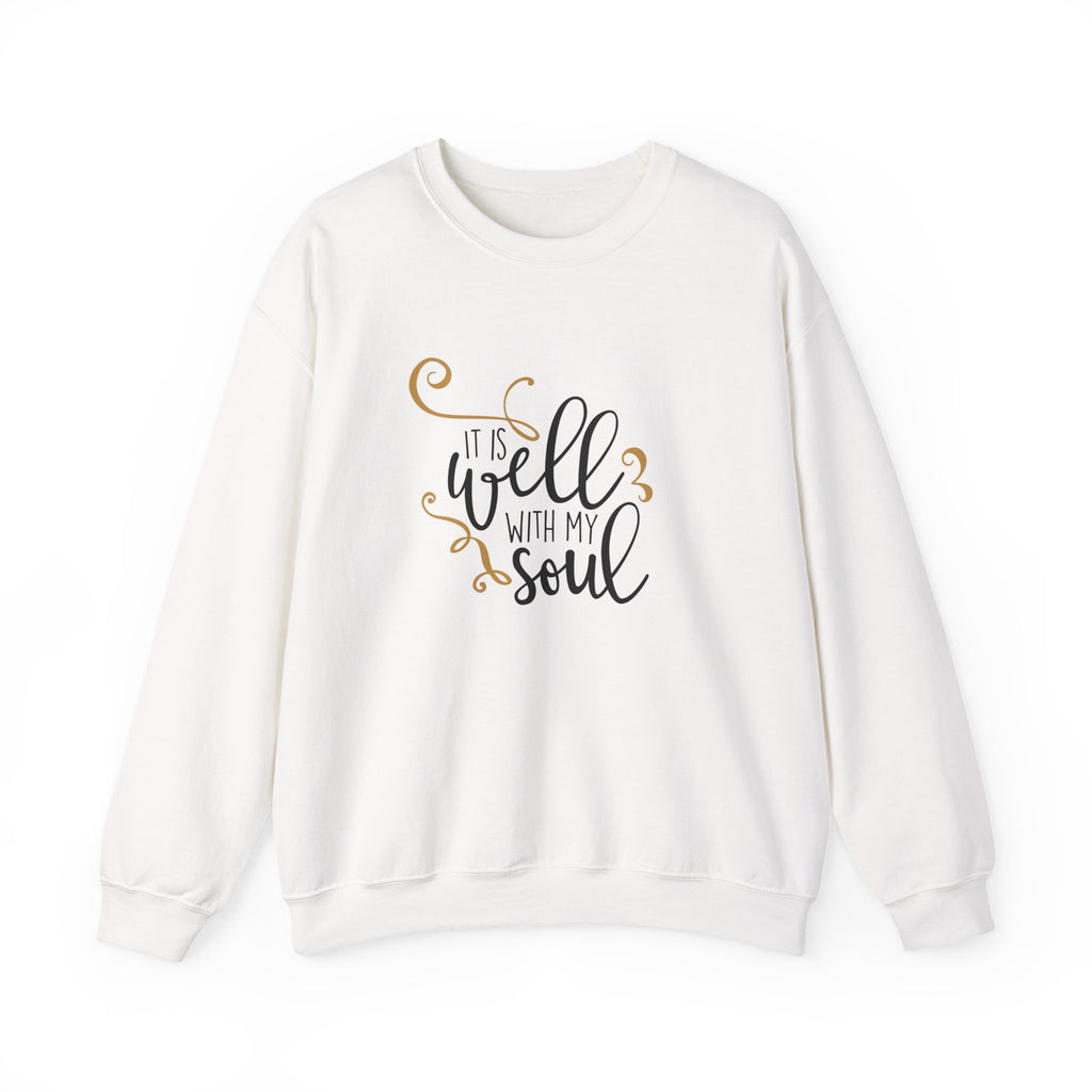 It Is Well With My Soul Unisex Heavy Blend Crewneck Sweatshirt