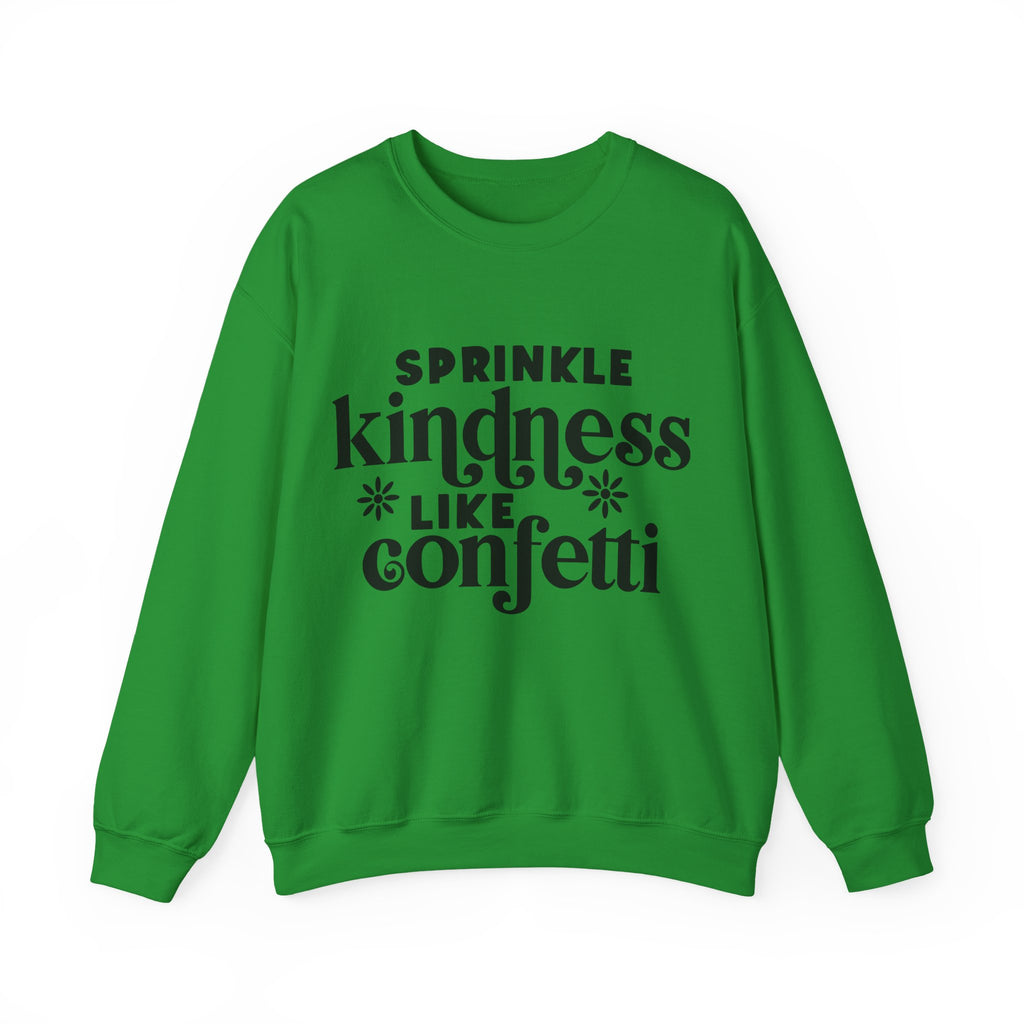 Sprinkle Kindness Like Confetti Unisex Heavy Blend Crewneck Sweatshirt