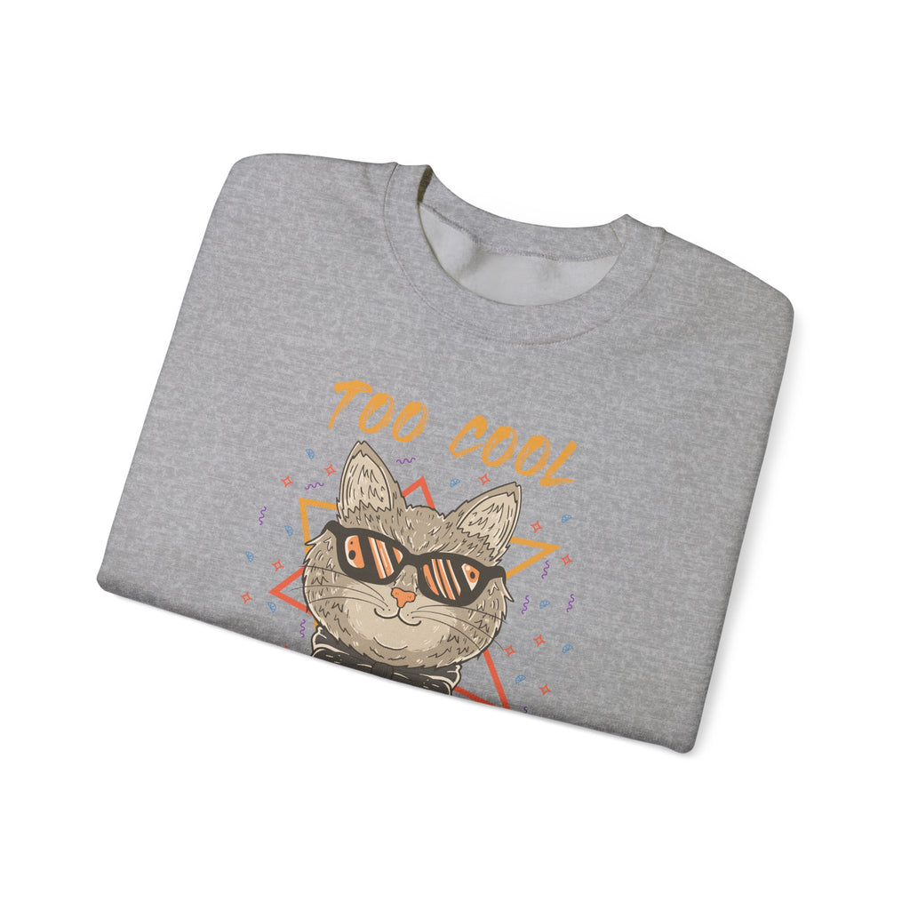 Too Cool For School Unisex Heavy Blend Crewneck Sweatshirt