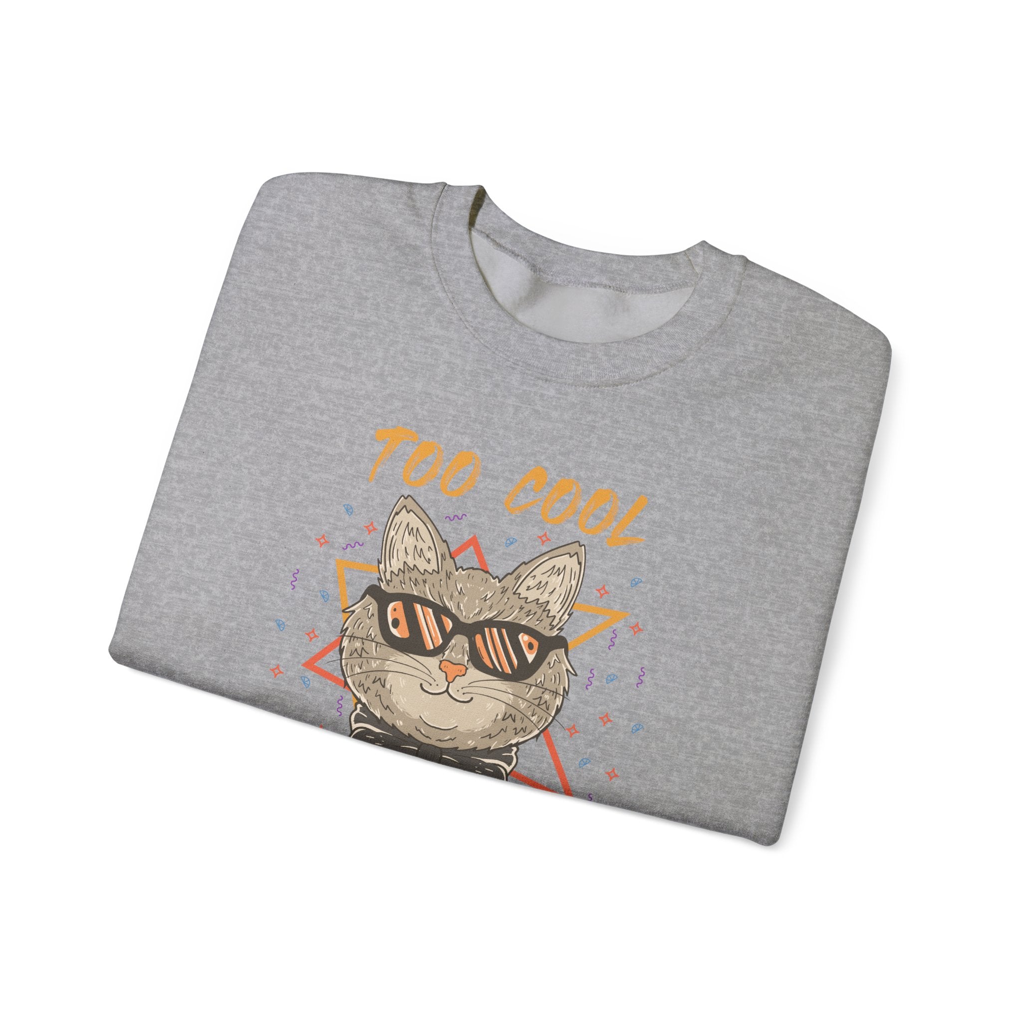 Too Cool For School Unisex Heavy Blend Crewneck Sweatshirt