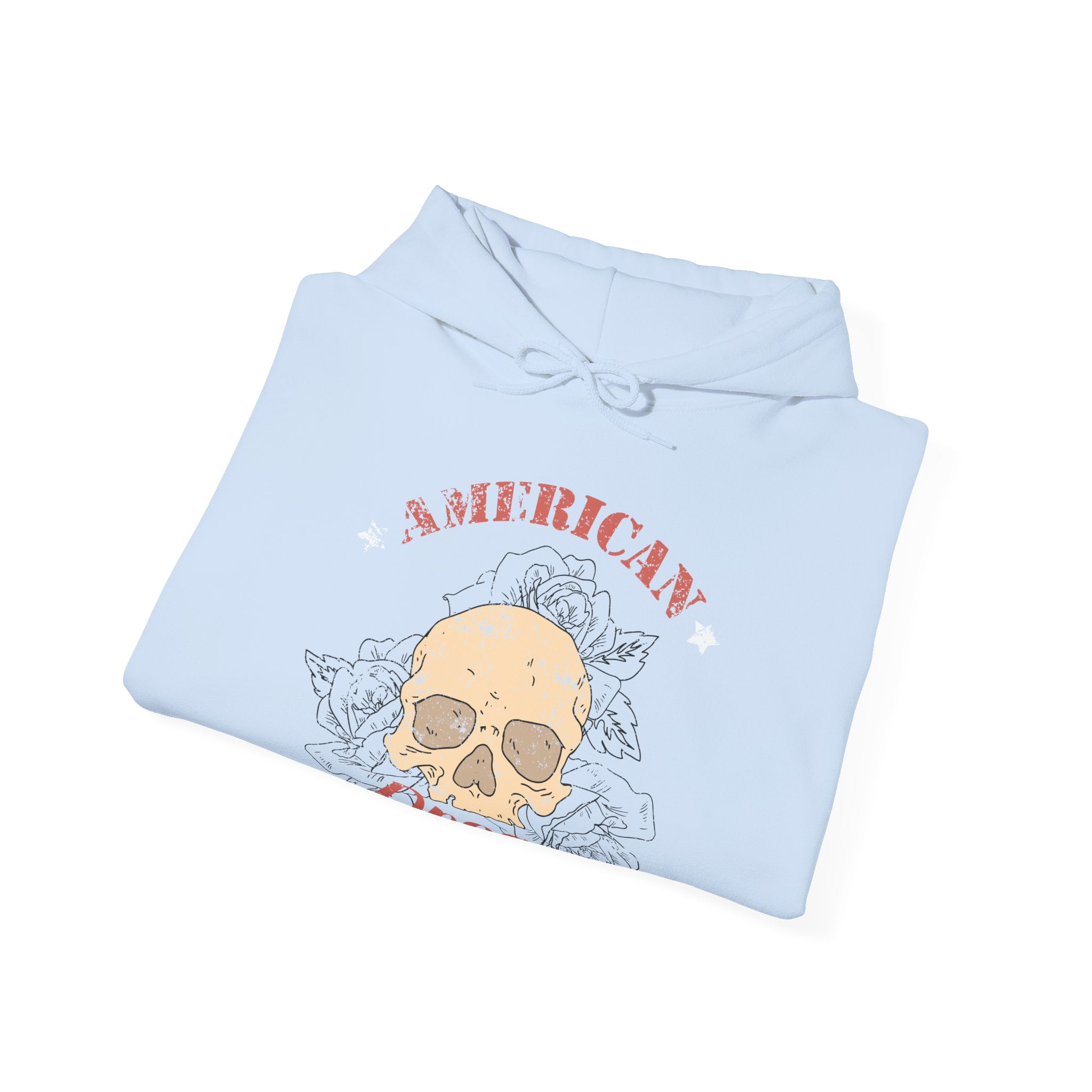 American Dream Skull Unisex Heavy Blend Hooded Sweatshirt