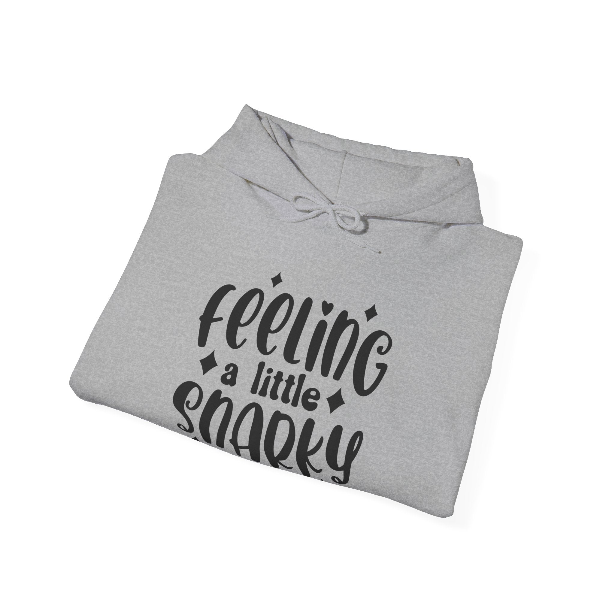Feeling A Little Sharky Unisex Heavy Blend Hooded Sweatshirt for Ultimate Comfort