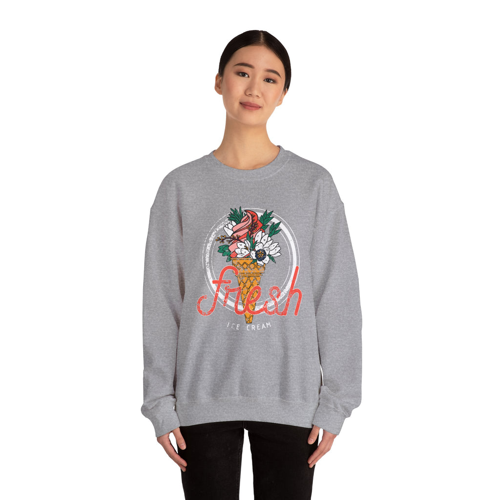 Fresh Unisex Heavy Blend Crewneck Sweatshirt for Ultimate Comfort and Style
