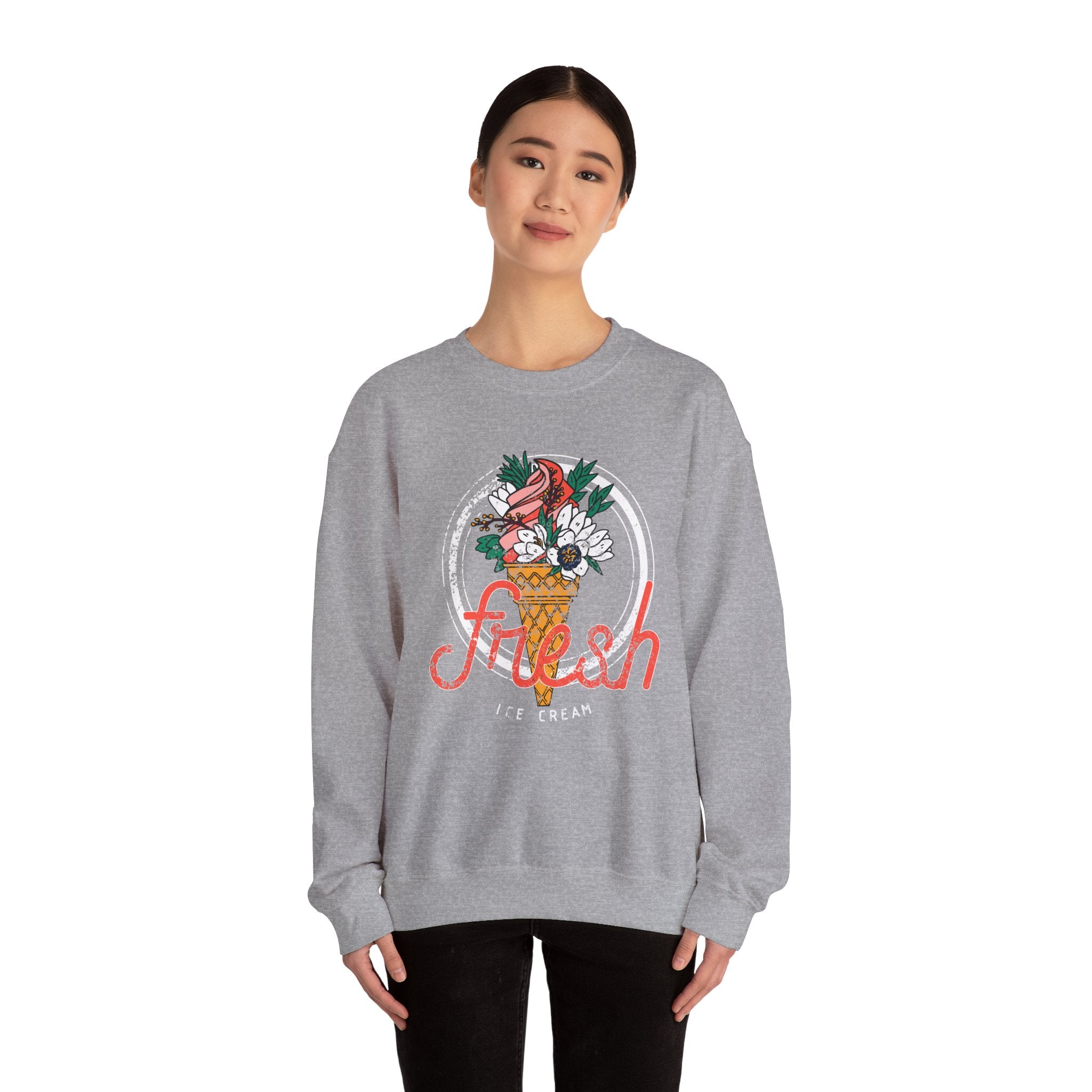 Fresh Unisex Heavy Blend Crewneck Sweatshirt for Ultimate Comfort and Style