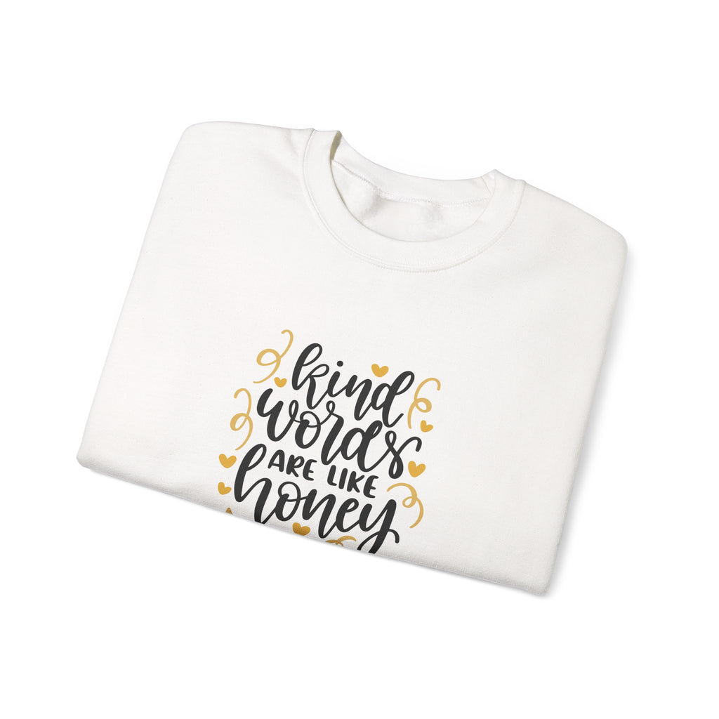 Kinds Words Are Like Honey Proverbs 16 24 Unisex Heavy Blend Crewneck Sweatshirt