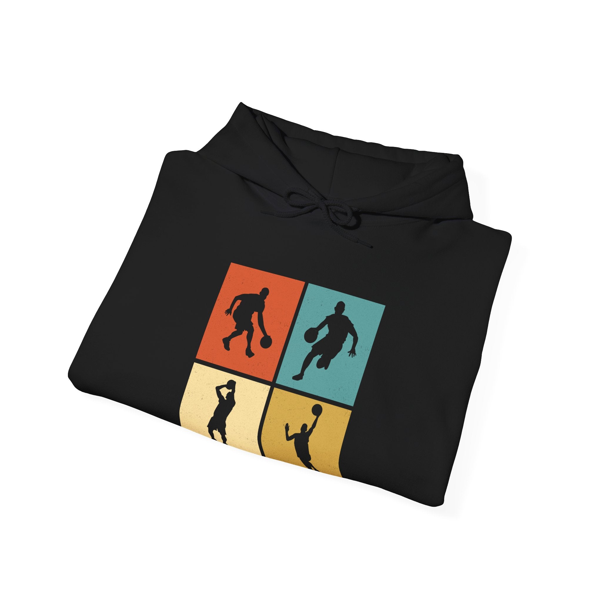 Different Basketball Positions Unisex Heavy Blend Hooded Sweatshirt