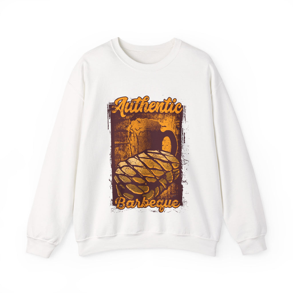 Authentic BBQ Unisex Heavy Blend Crewneck Sweatshirt for Ultimate Comfort