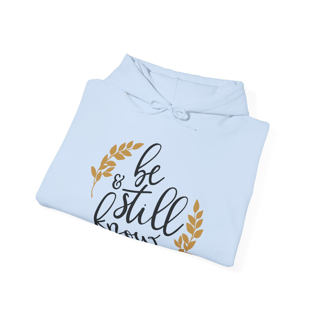 Be Still And Know Psalms 46 10 Unisex Heavy Blend Hooded Sweatshirt