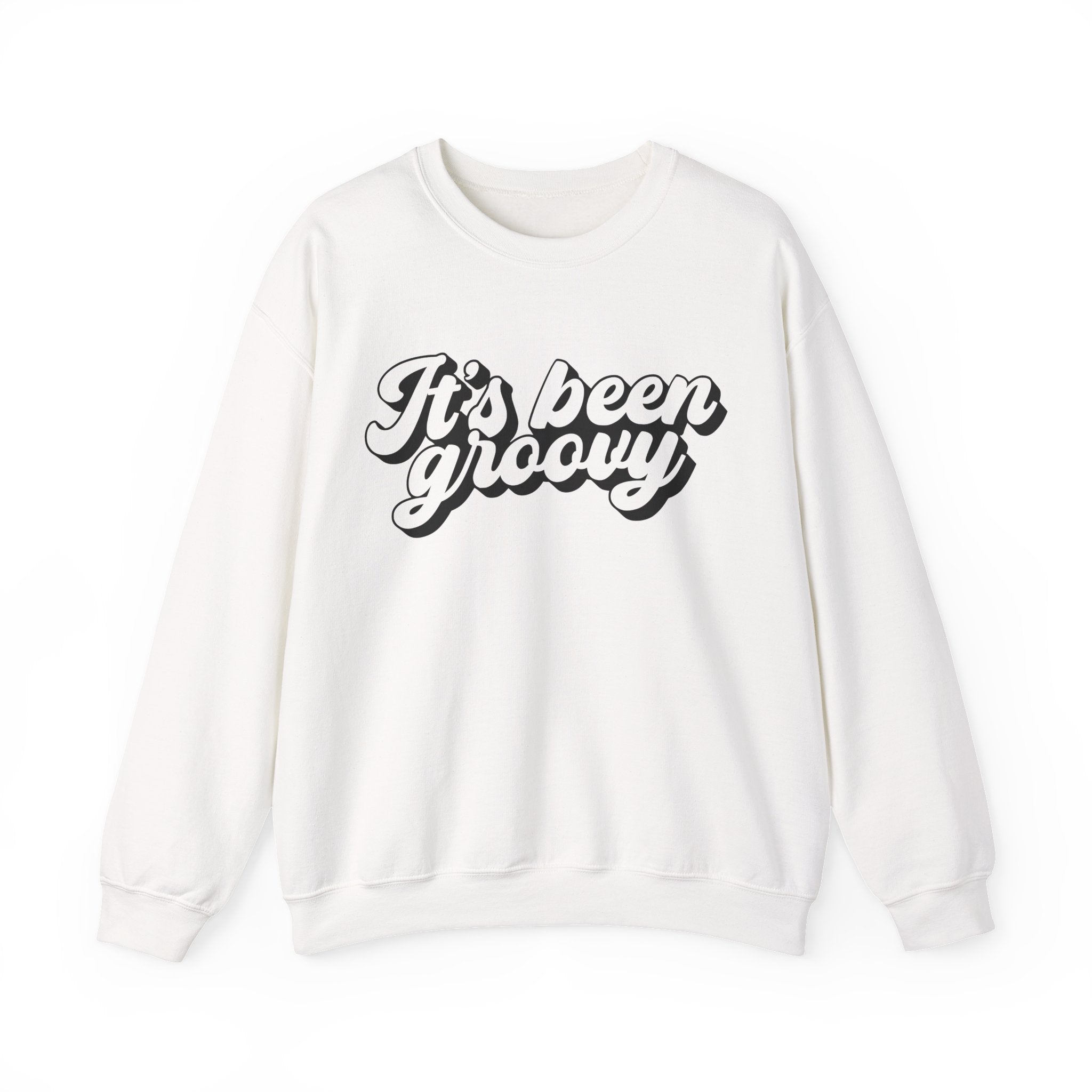 Its Been Groovy Unisex Heavy Blend Crewneck Sweatshirt for Ultimate Comfort