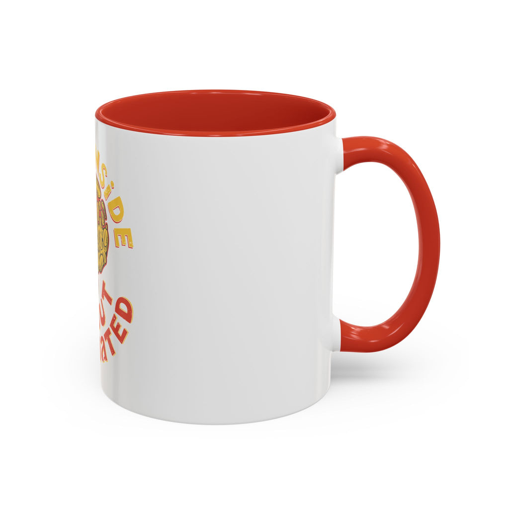 Accent Coffee Mug 11oz Two Tone Custom Design C Handle