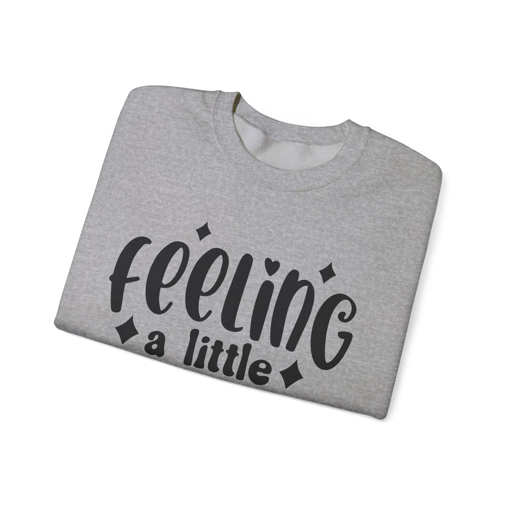 Feeling A Little Sharky Unisex Heavy Blend Crewneck Sweatshirt