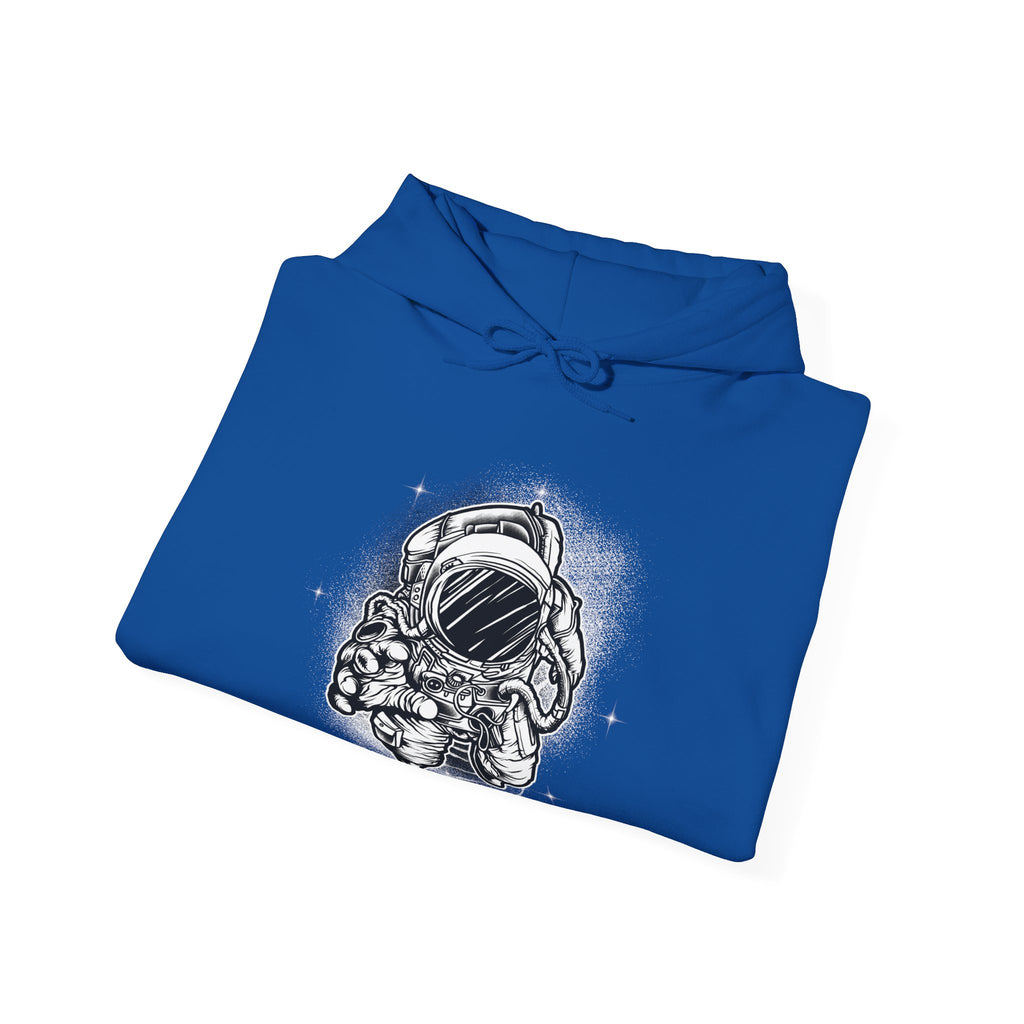 Astronaut Unisex Heavy Blend Hooded Sweatshirt for Ultimate Comfort and Warmth