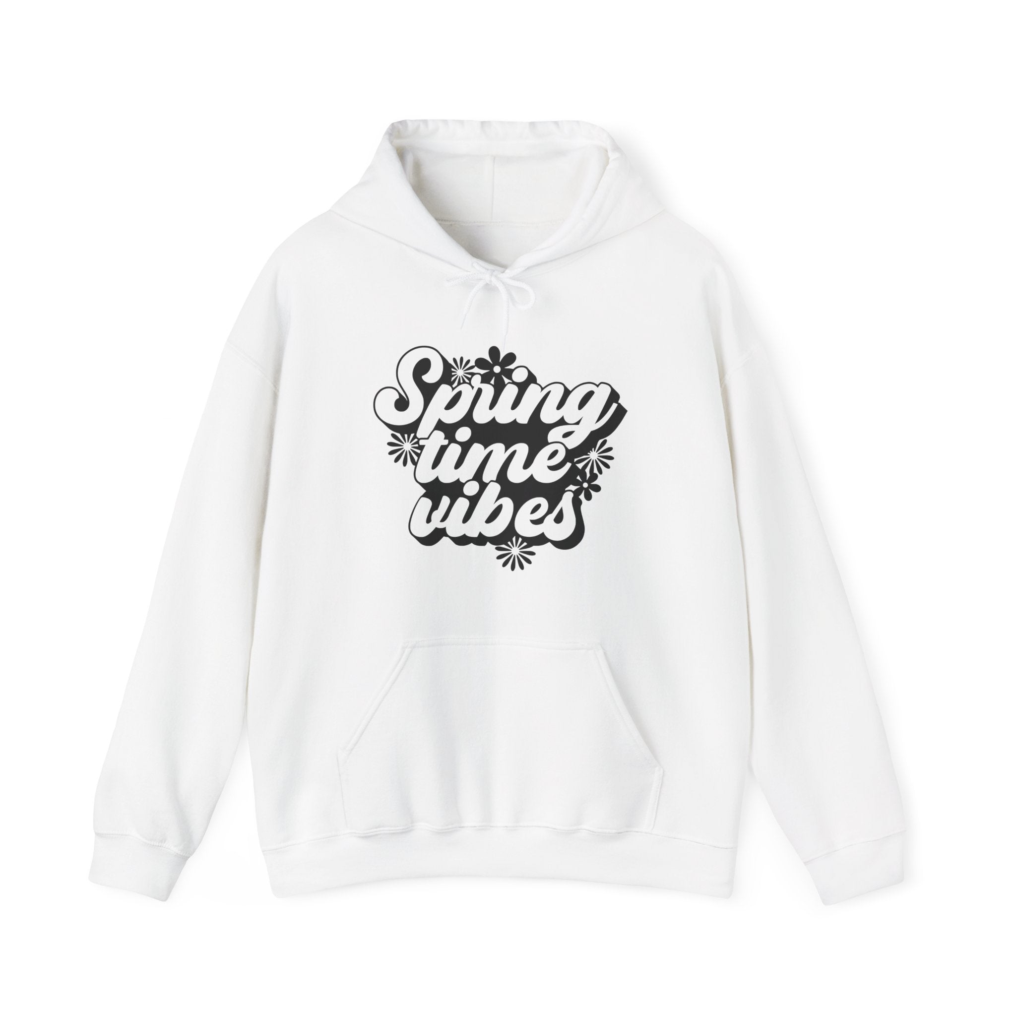 Spring Time Vibes Unisex Heavy Blend Hooded Sweatshirt