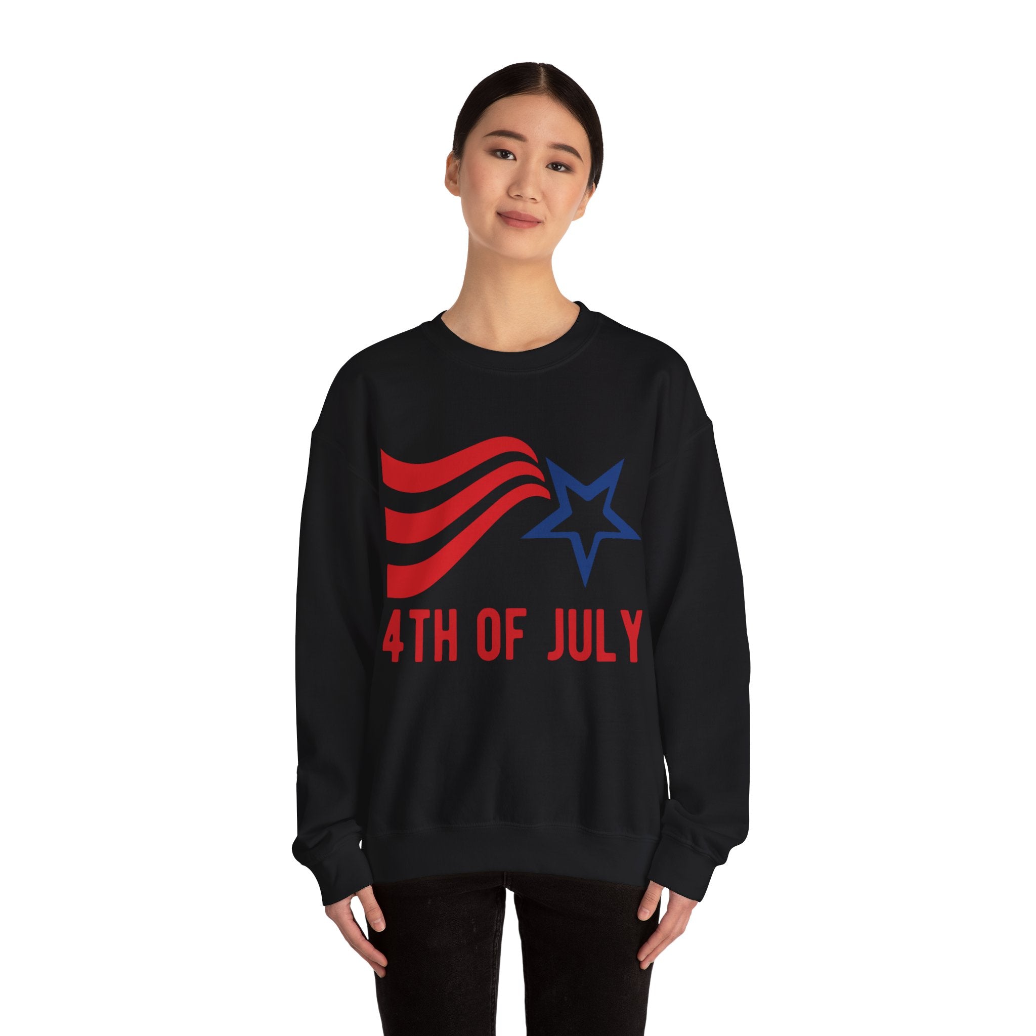 4th Of July Unisex Heavy Blend Crewneck Sweatshirt For Ultimate Comfort