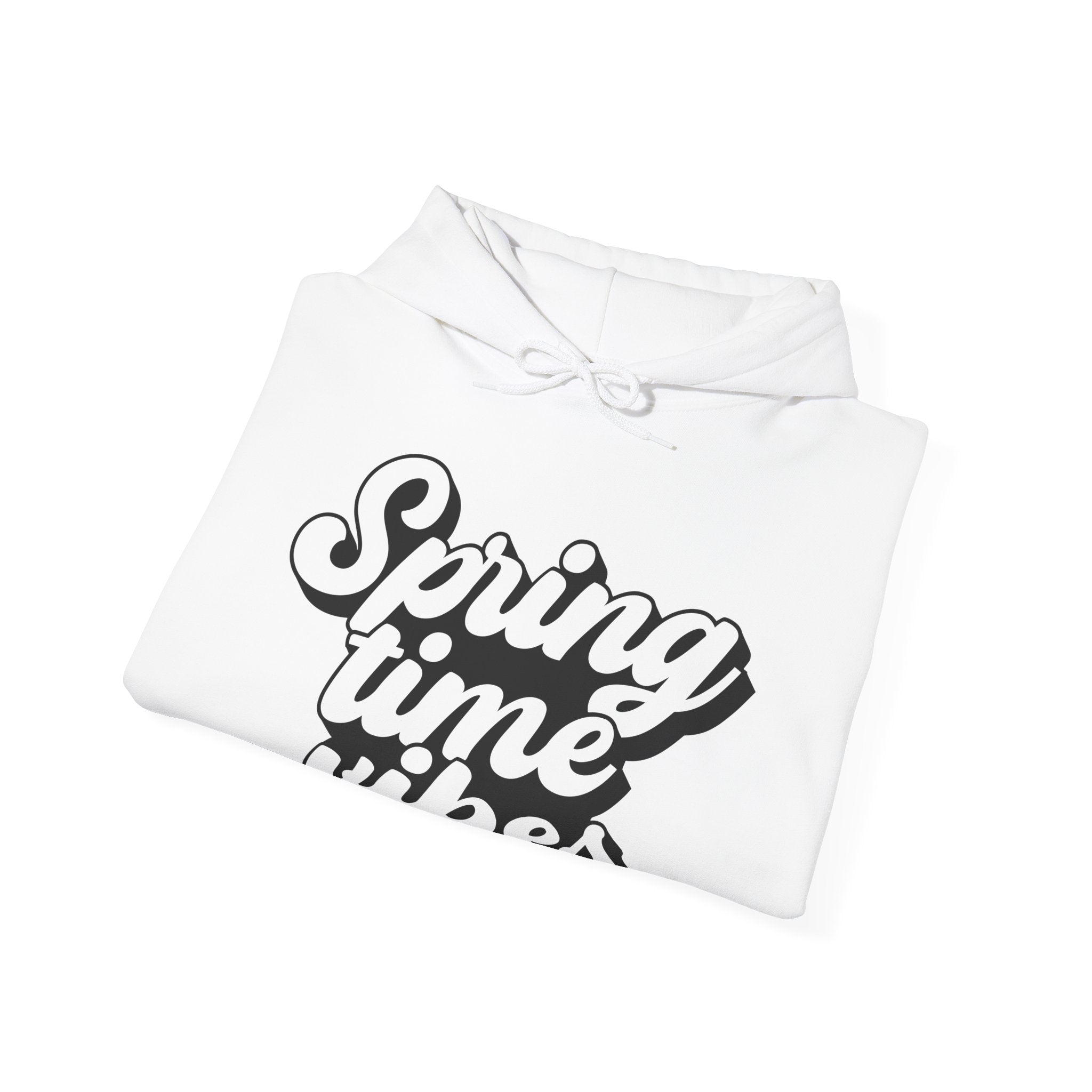 Spring Time Vibes Unisex Heavy Blend Hooded Sweatshirt for Ultimate Comfort