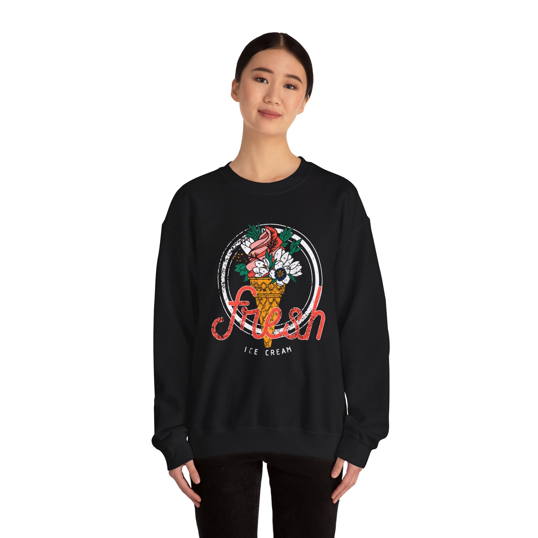 Fresh Unisex Heavy Blend Crewneck Sweatshirt for Ultimate Comfort and Style