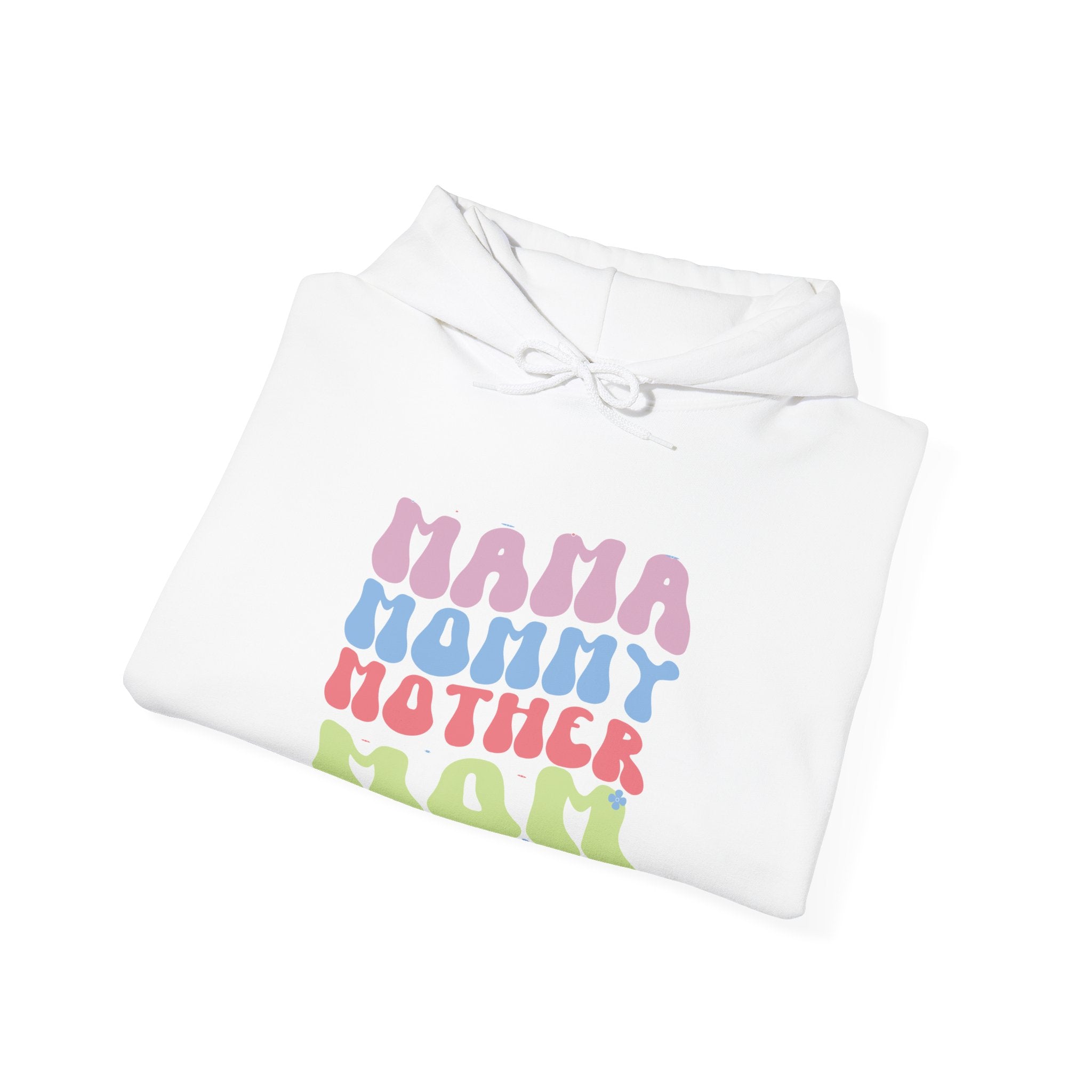 Mama Mommy Unisex Heavy Blend Hooded Sweatshirt for Comfort and Style