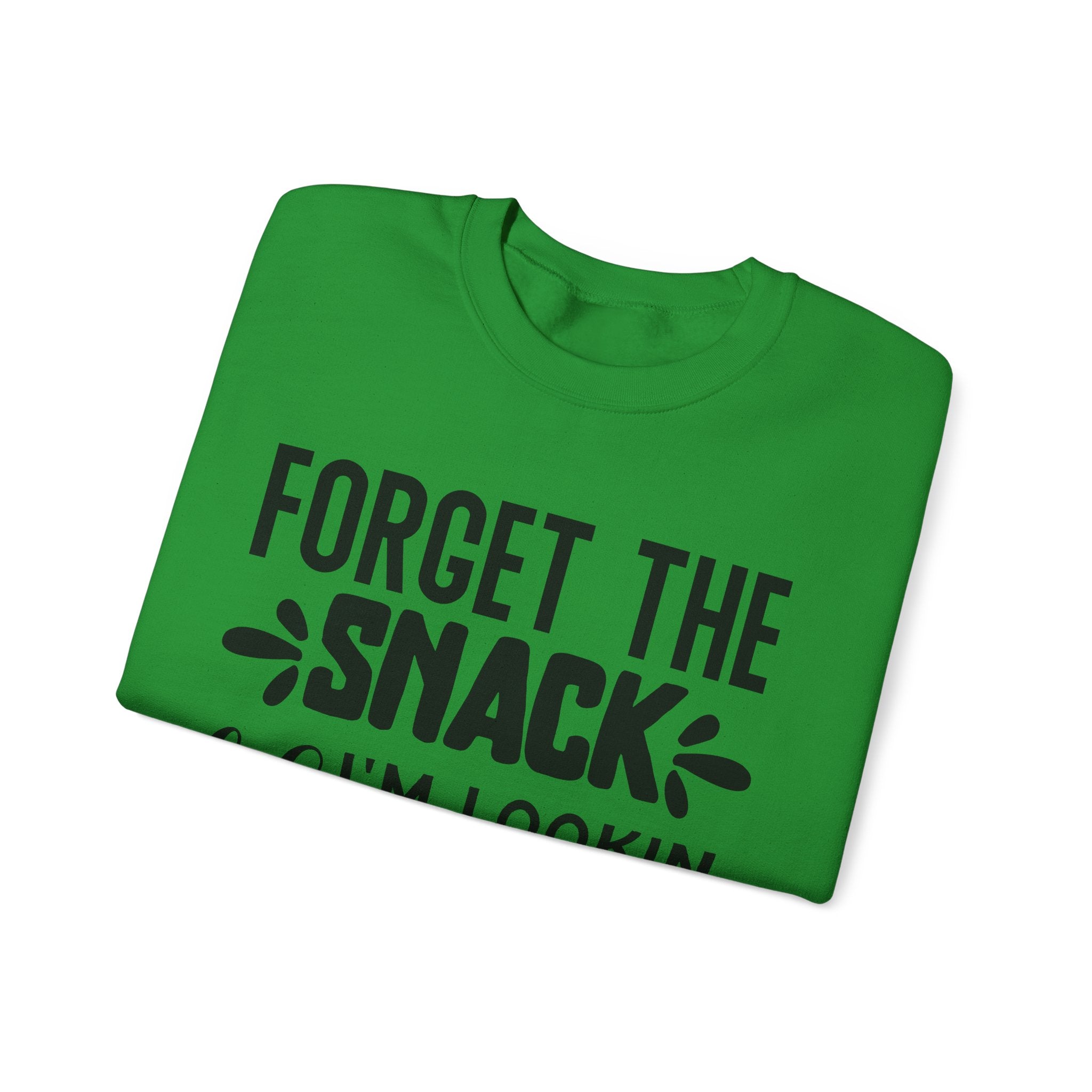 Forget The Snack I Am Looking Like A Nap Unisex Heavy Blend Crewneck Sweatshirt