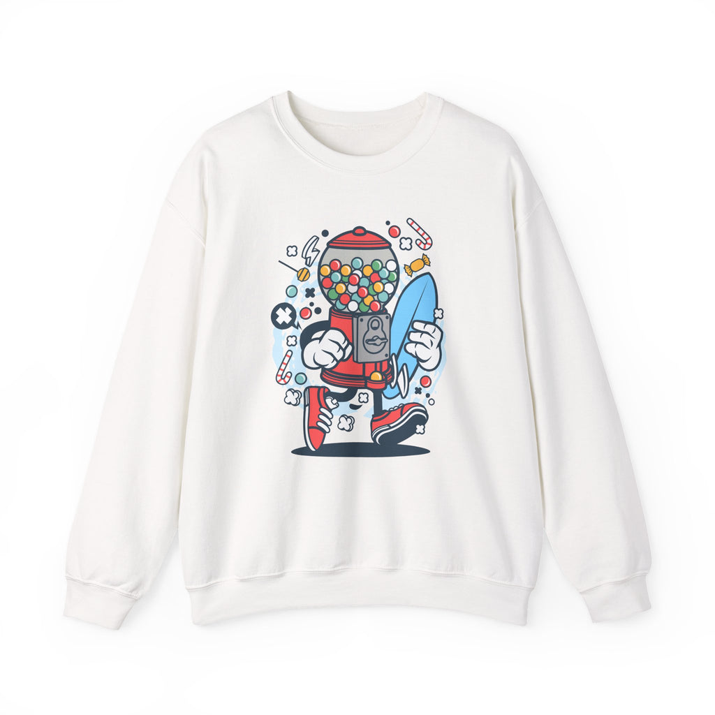 Candy Machine Surfer Unisex Heavy Blend Crewneck Sweatshirt