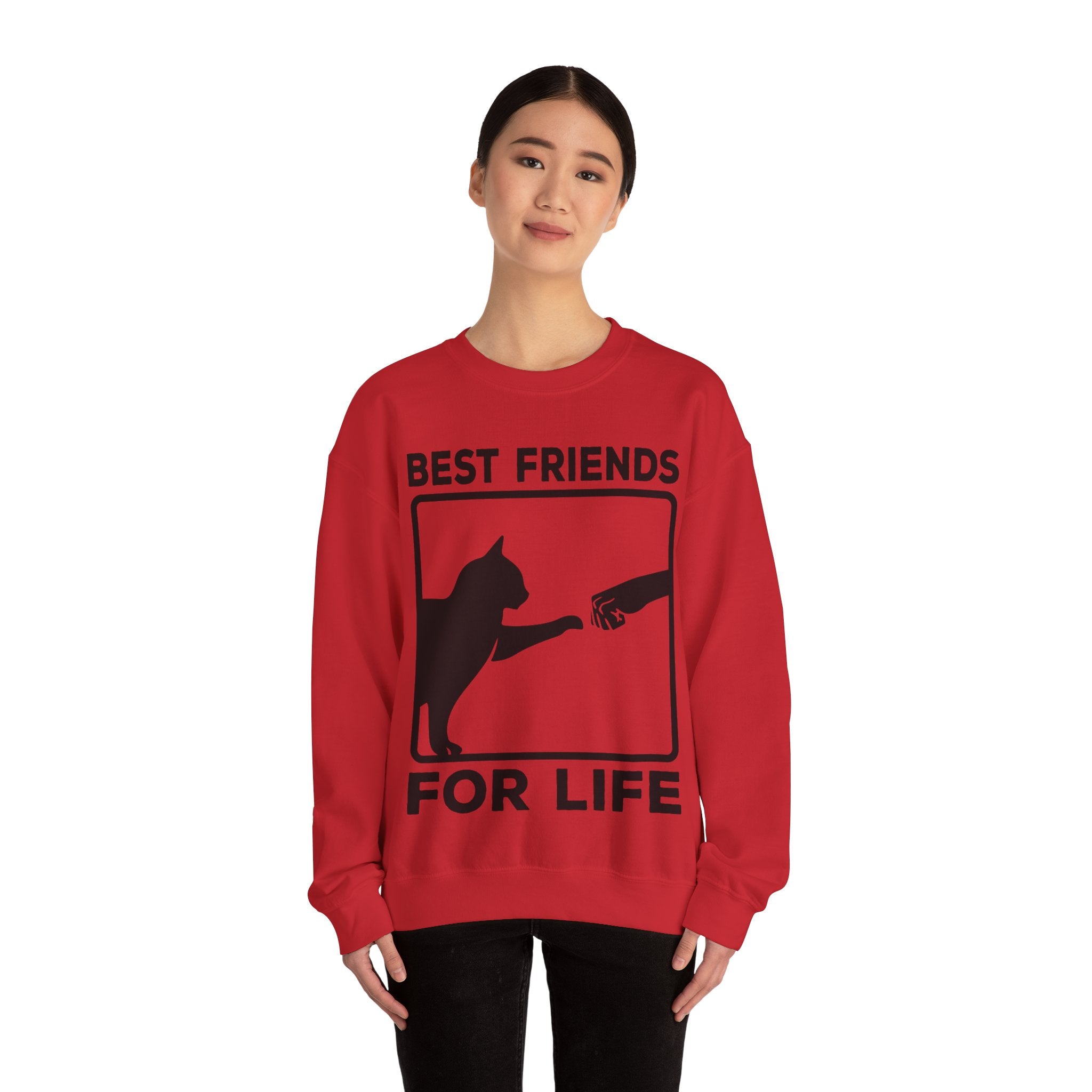 Best Friends For Life Unisex Heavy Blend Crewneck Sweatshirt