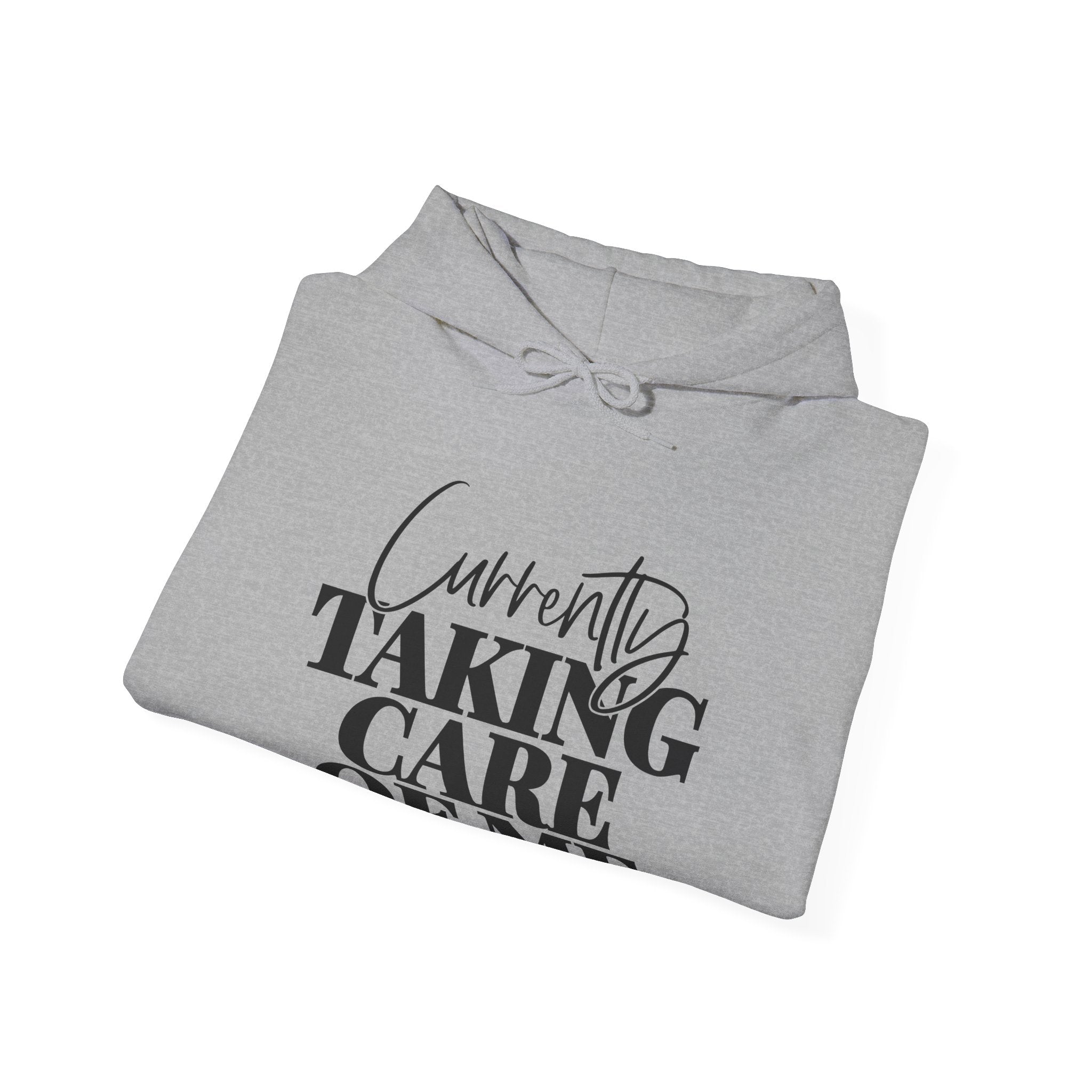 Currently Taking Care of Me Unisex Heavy Blend Hooded Sweatshirt