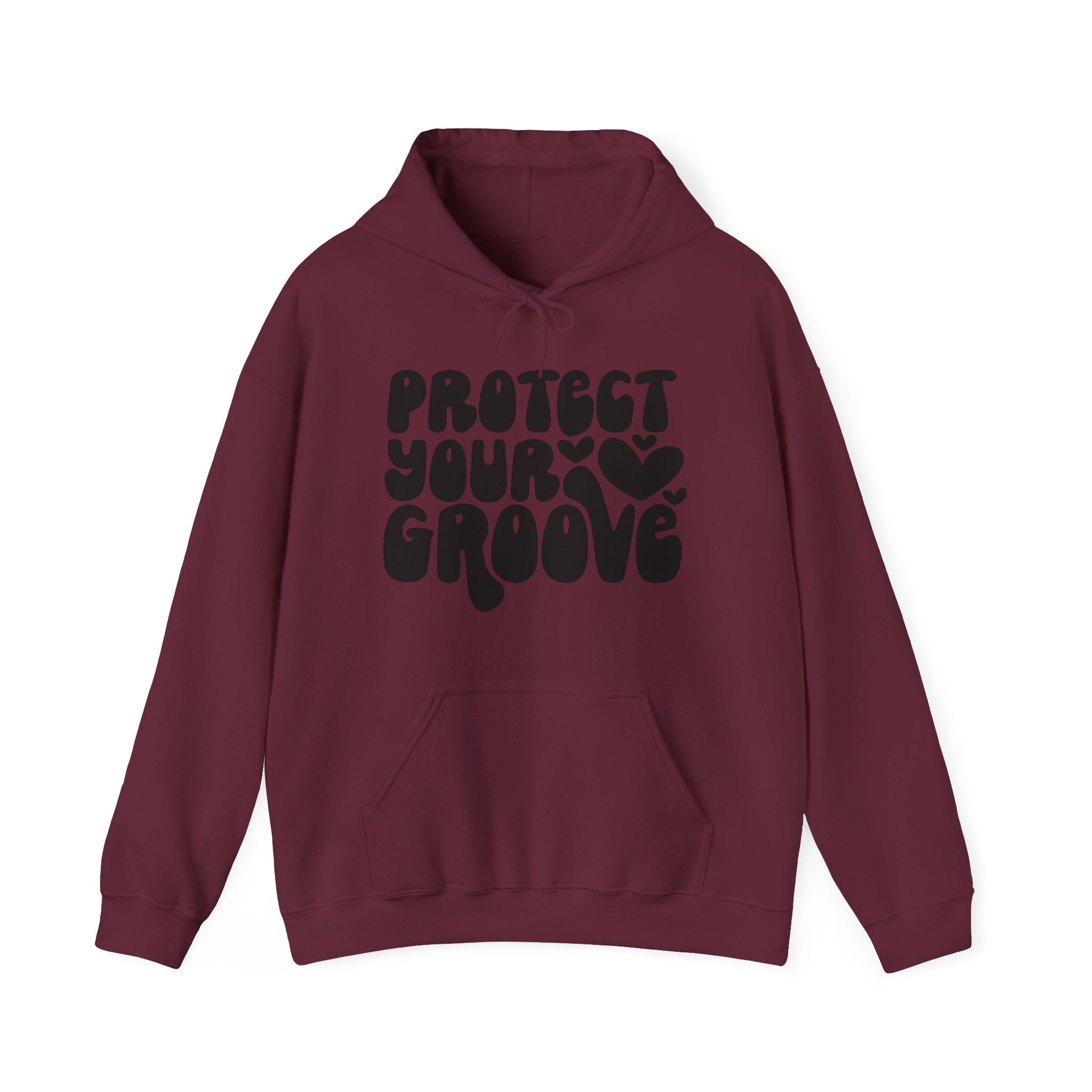 Protect Your Groove Unisex Heavy Blend Hooded Sweatshirt for Ultimate Comfort