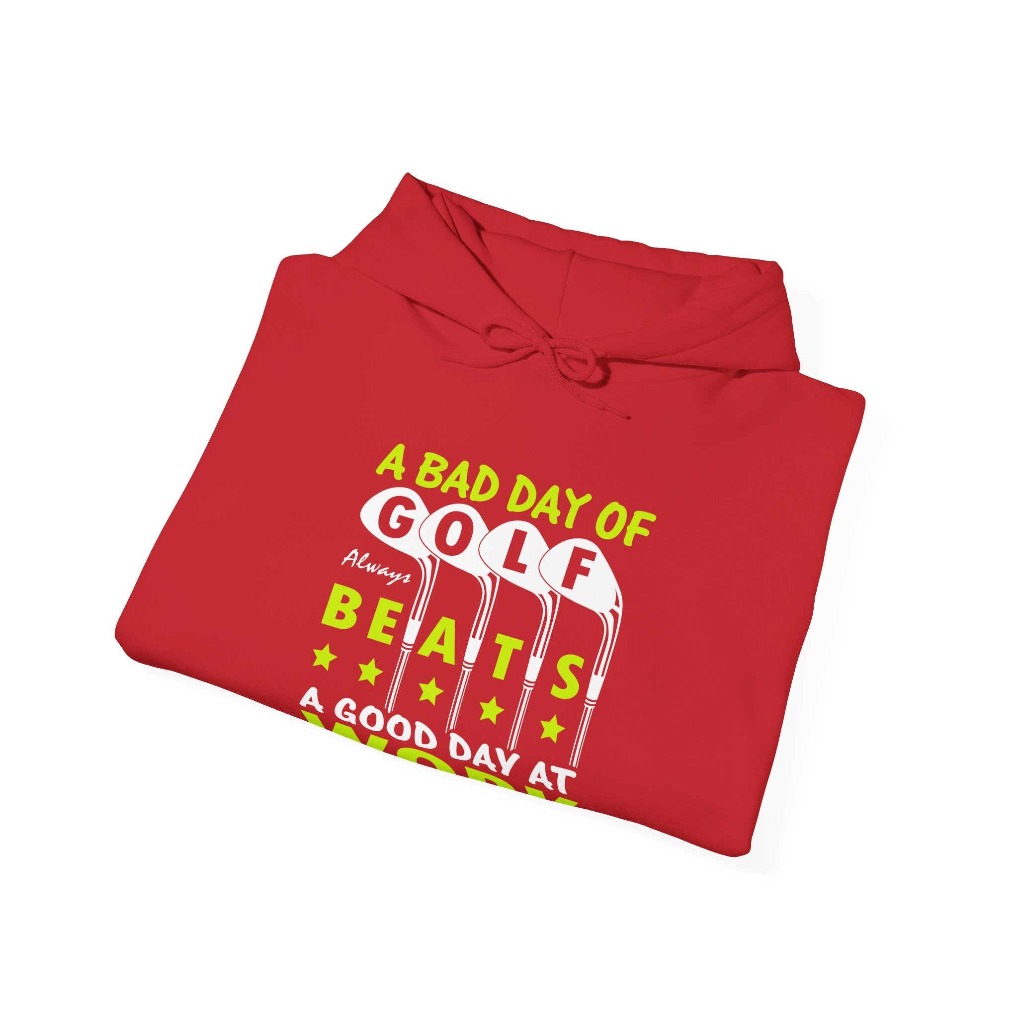 A Bad Day Of Gold Always Beats A Good Day At Work Unisex Heavy Blend Hooded Sweatshirt