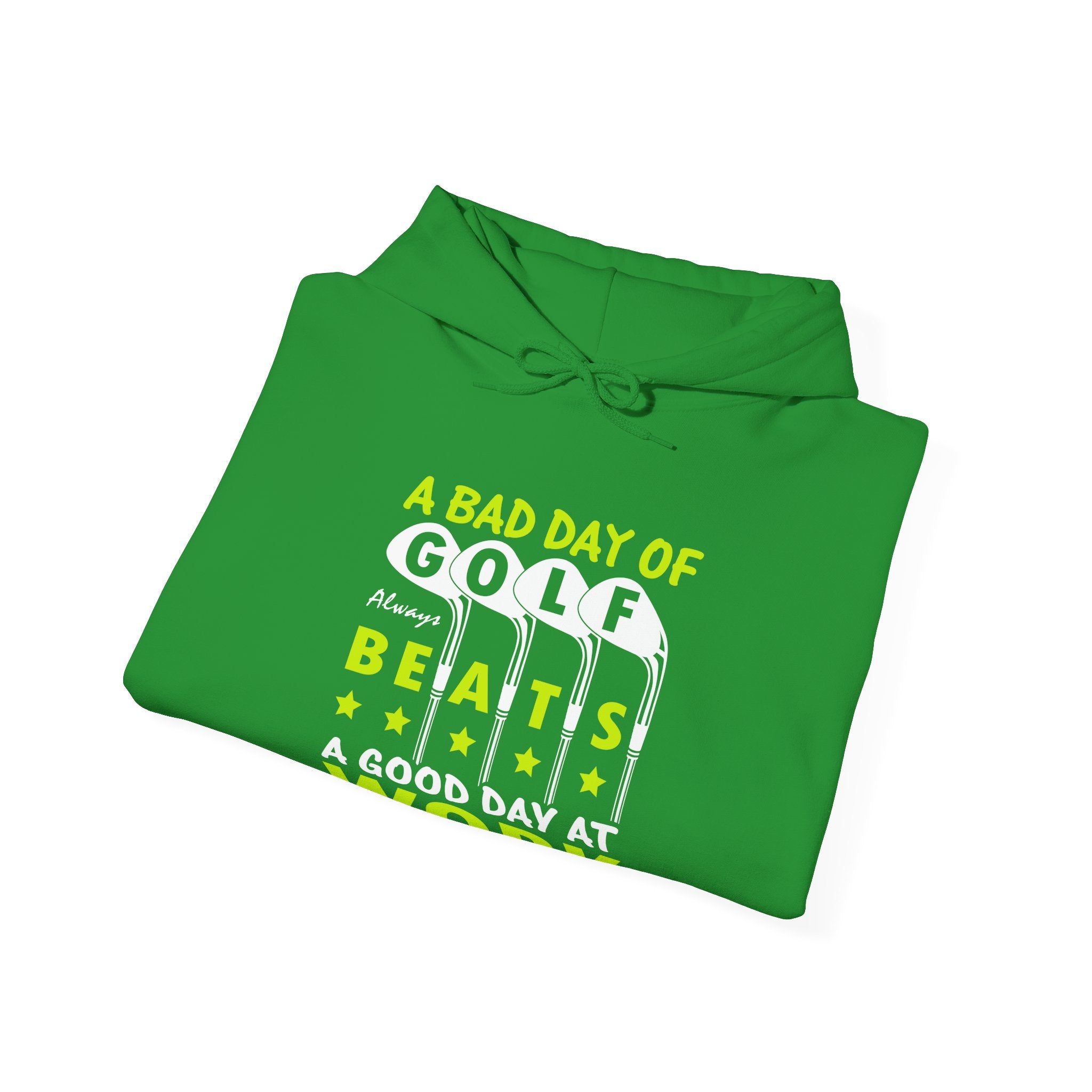 A Bad Day Of Gold Always Beats A Good Day At Work Unisex Heavy Blend Hooded Sweatshirt