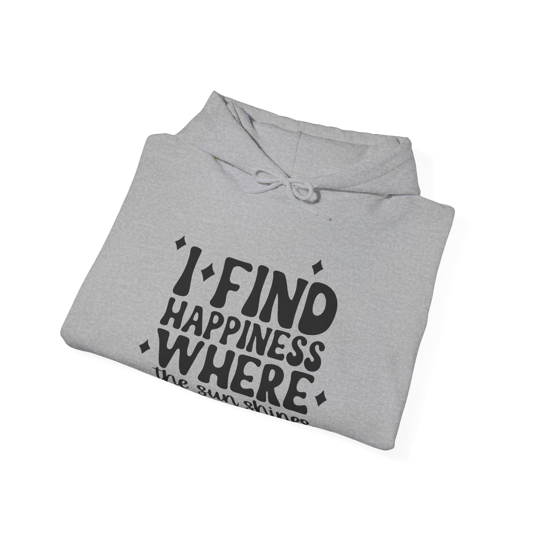 I Find Happiness Where The Sunshines Unisex Heavy Blend Hooded Sweatshirt
