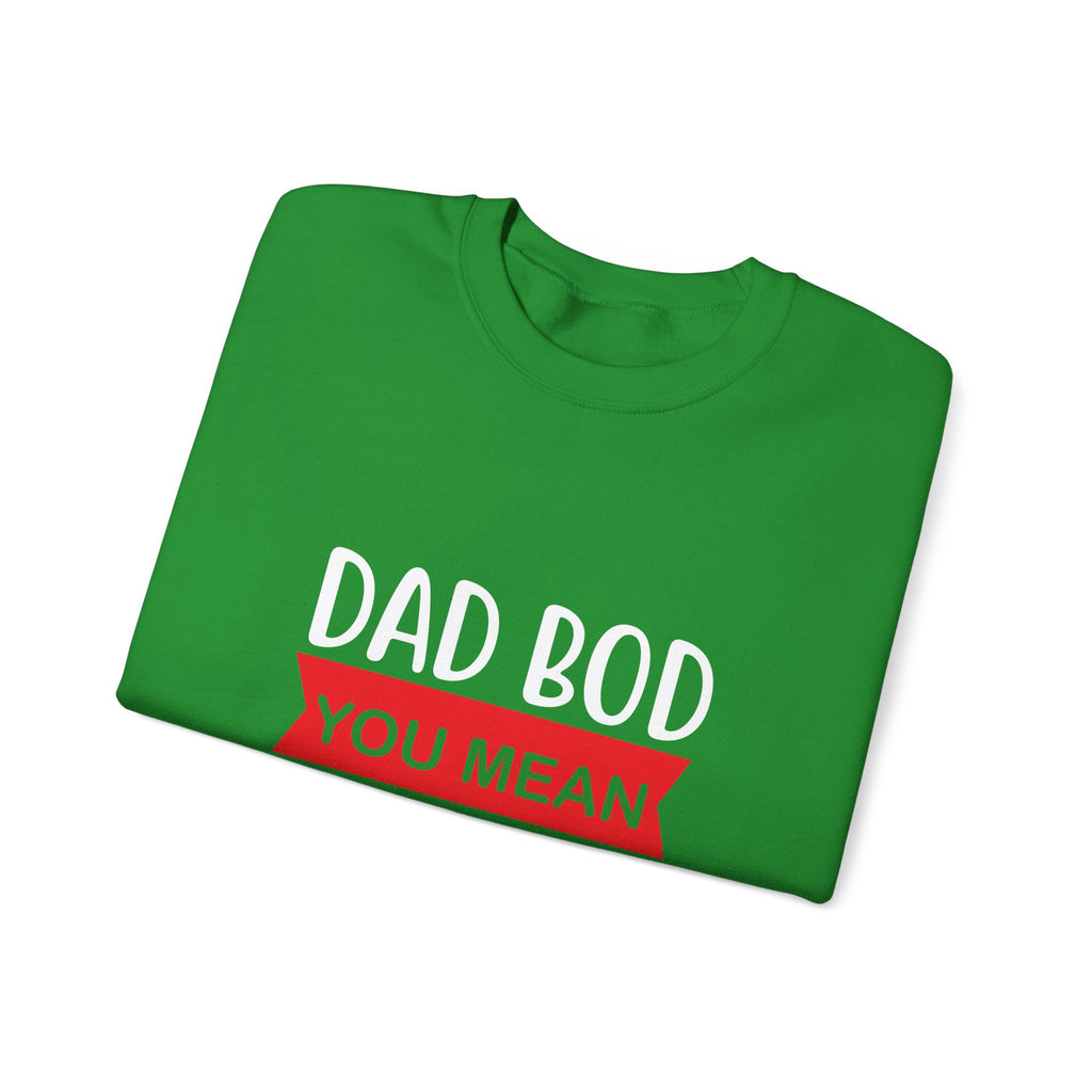 Dad Bod You Mean Father Figure Unisex Heavy Blend Crewneck Sweatshirt