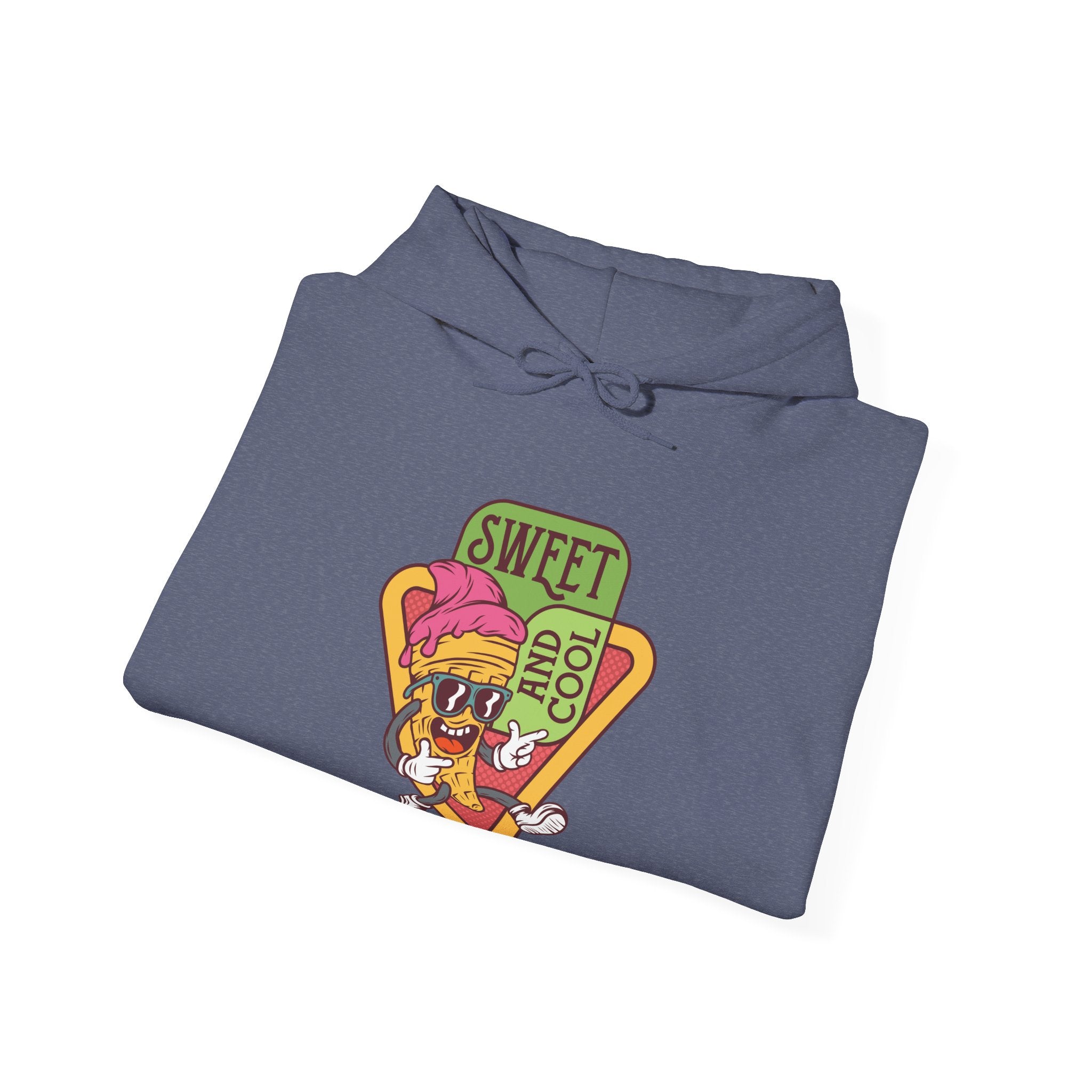 Sweet And Cool Ice Cream Unisex Heavy Blend Hooded Sweatshirt