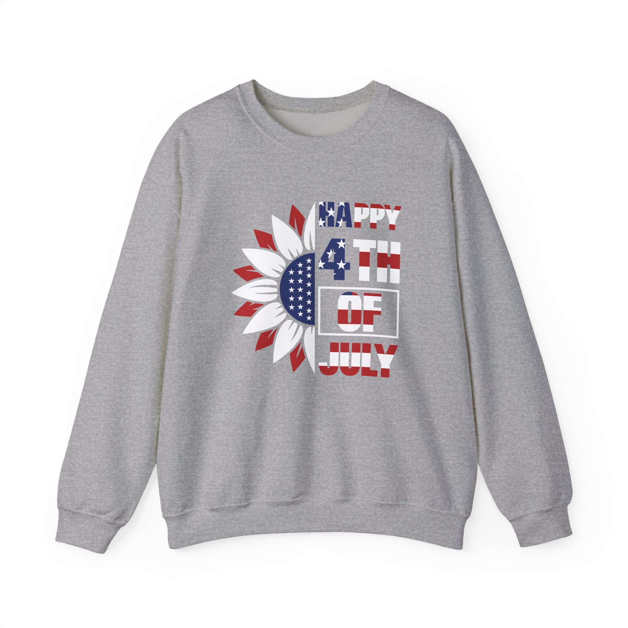 Happy 4th Of July Unisex Heavy Blend Crewneck Sweatshirt