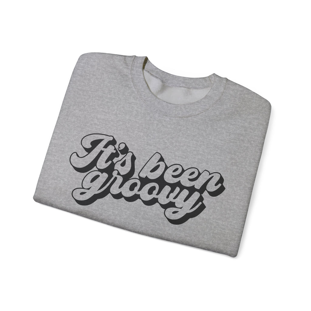 Its Been Groovy Unisex Heavy Blend Crewneck Sweatshirt for Ultimate Comfort