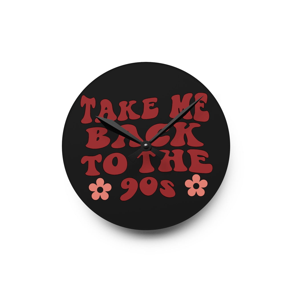 Acrylic Wall Clock Stylish Round and Square Designs Durable Home Decor