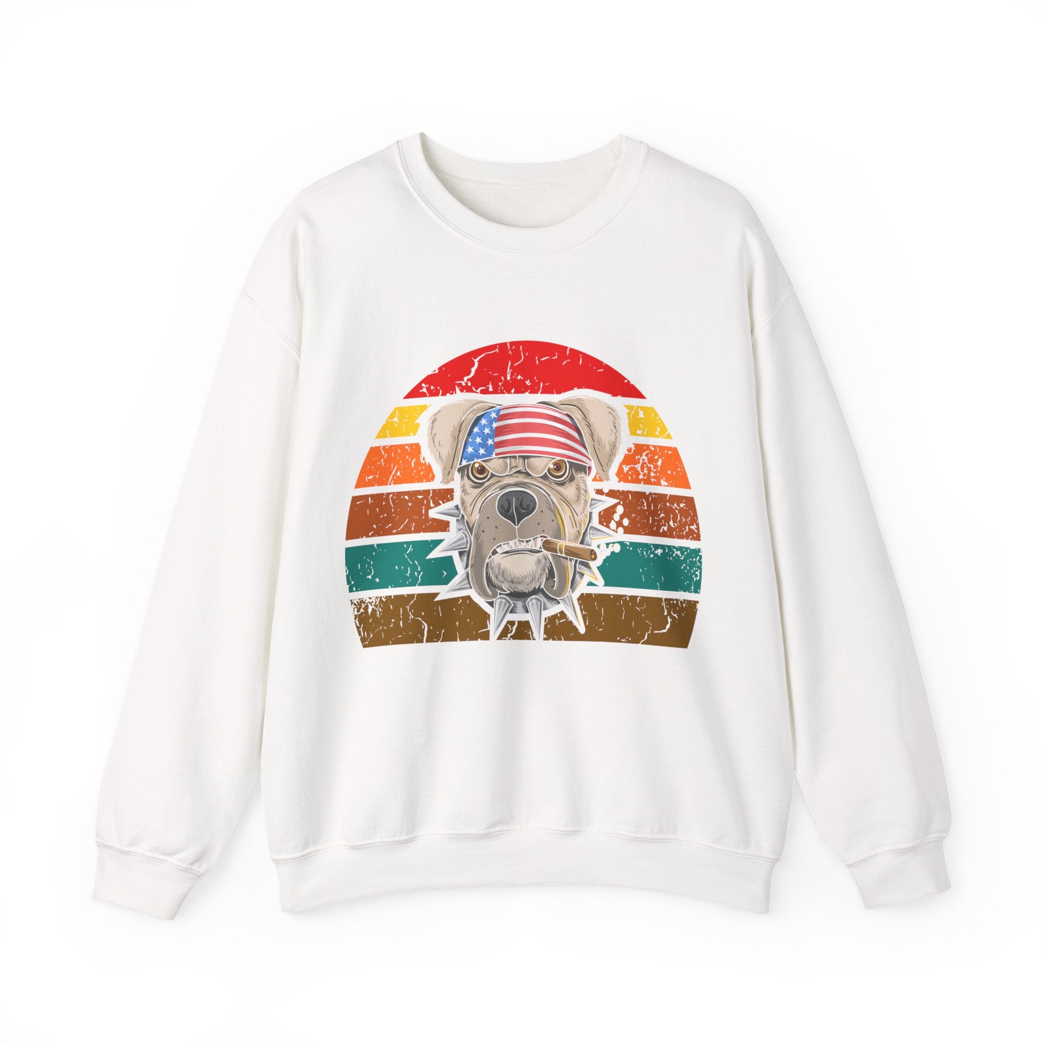 American Dog Unisex Heavy Blend Crewneck Sweatshirt for Ultimate Comfort