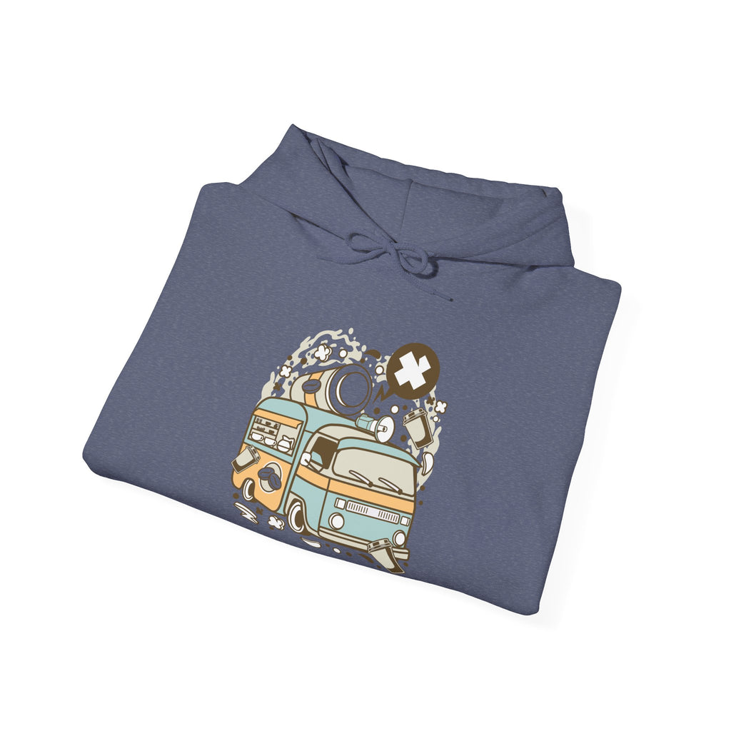 Coffee Van Unisex Heavy Blend Hooded Sweatshirt for Ultimate Comfort and Style