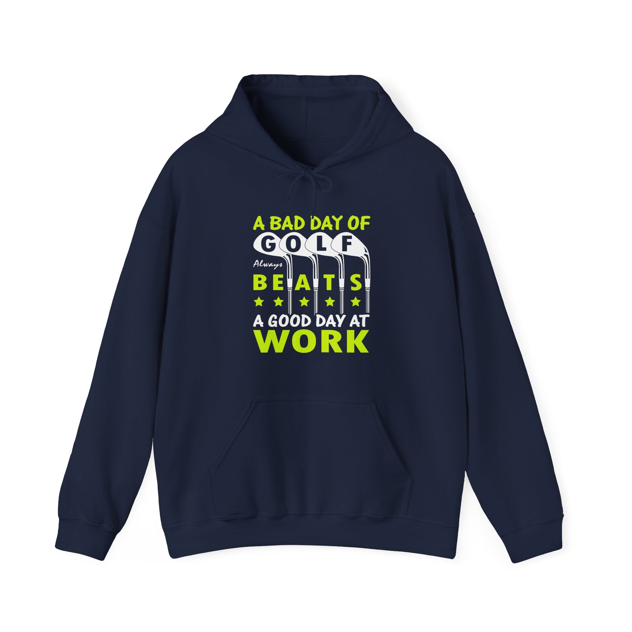 A Bad Day Of Gold Always Beats A Good Day At Work Unisex Heavy Blend Hooded Sweatshirt