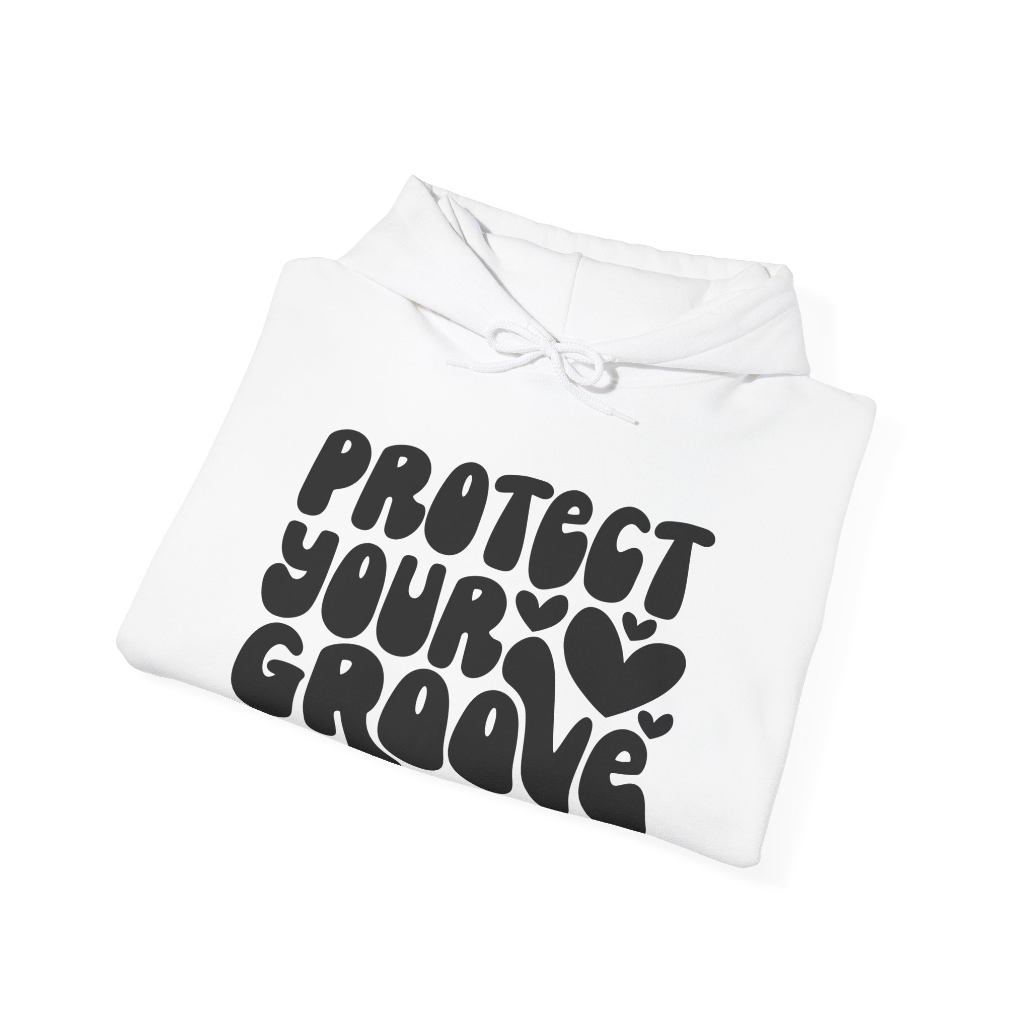 Protect Your Groove Unisex Heavy Blend Hooded Sweatshirt for Ultimate Comfort