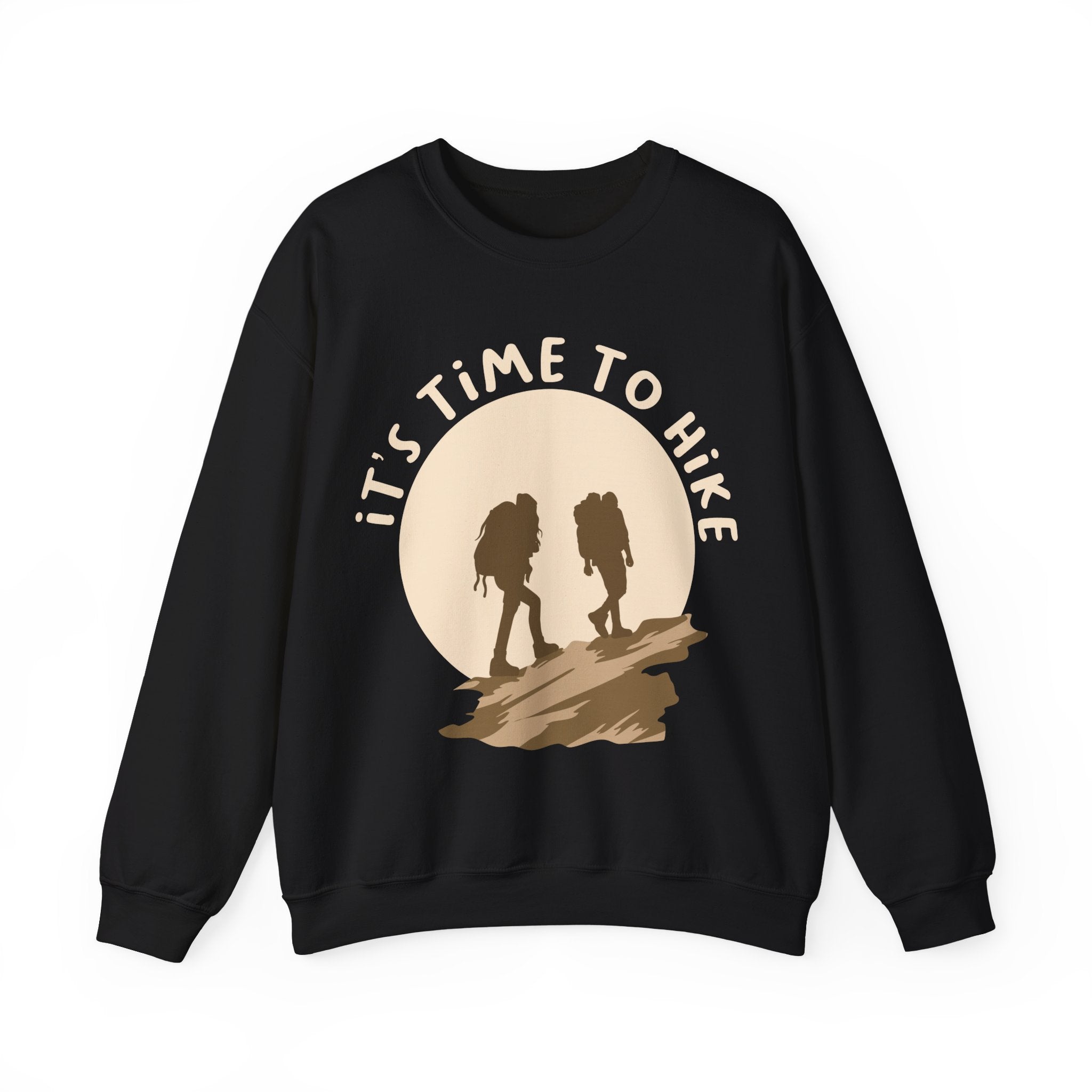 Its Time To Hike Unisex Heavy Blend Crewneck Sweatshirt For Ultimate Comfort