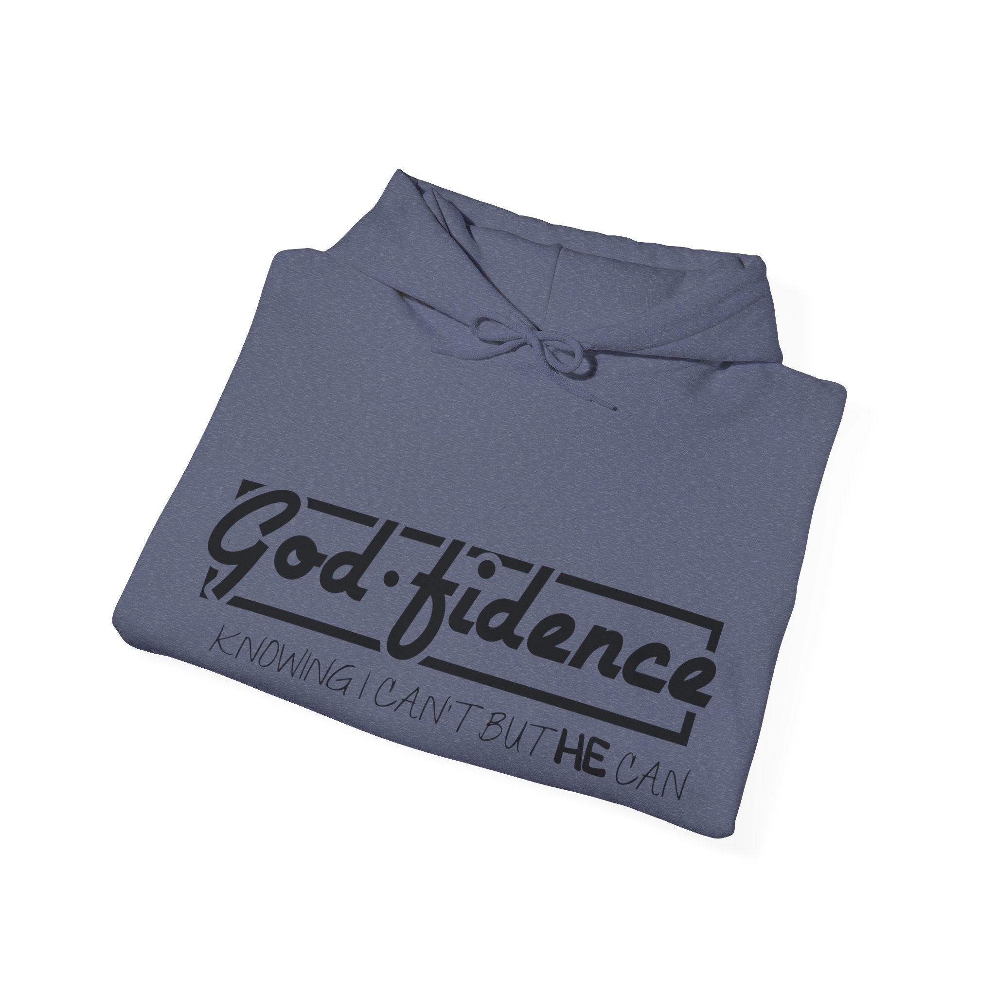 God Fidence Unisex Heavy Blend Hooded Sweatshirt for Ultimate Comfort and Style