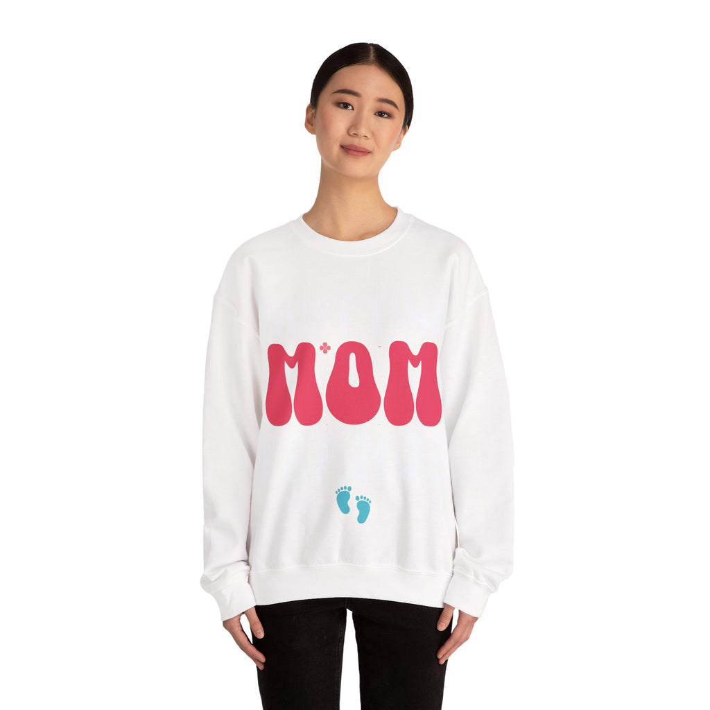 First Time Mom Established 2023 Unisex Heavy Blend Crewneck Sweatshirt