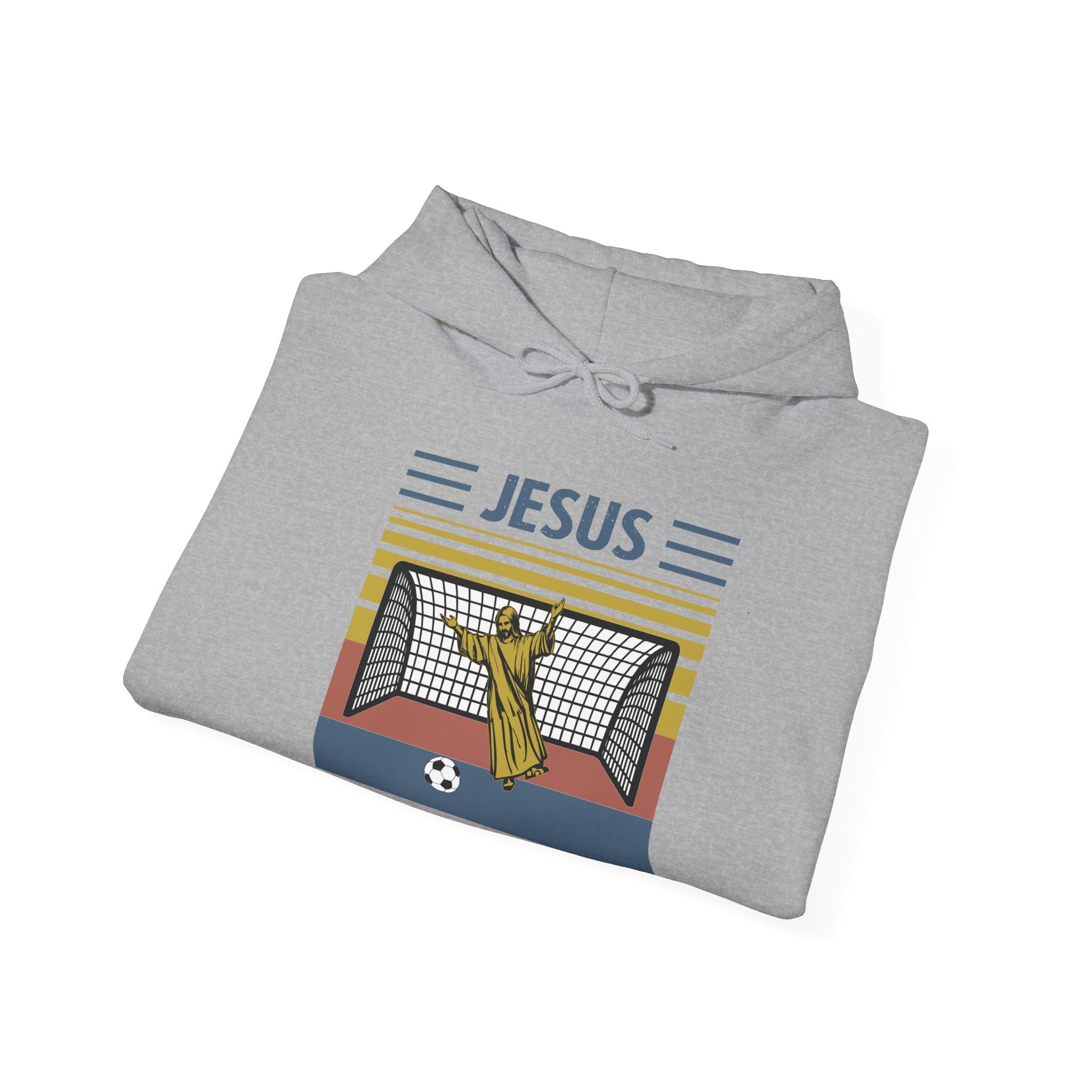 Jesus Saves Unisex Heavy Blend Hooded Sweatshirt for Ultimate Comfort and Style